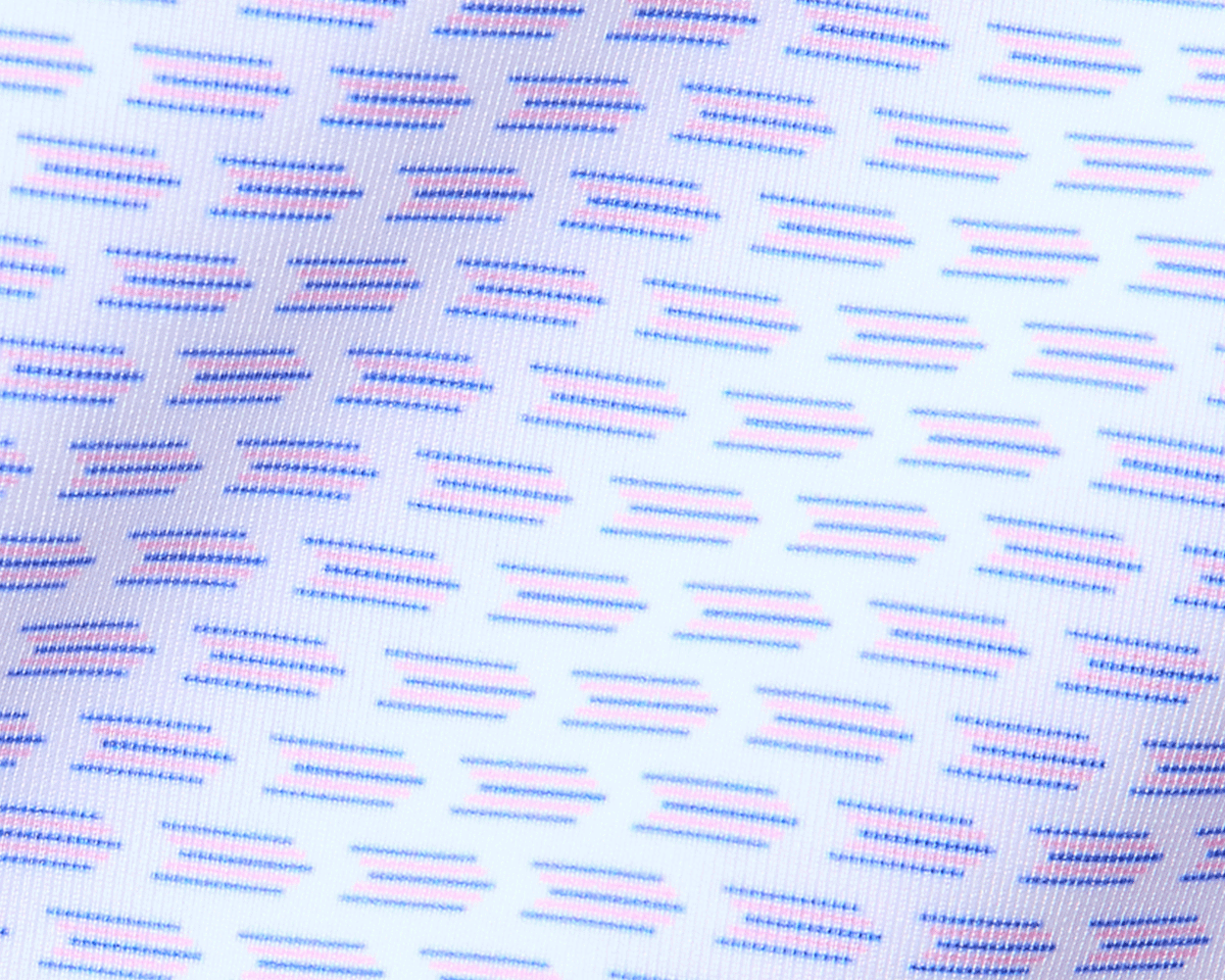 Wilcox Performance Jersey Knit Polo Scotch Pink & Marlin Blue