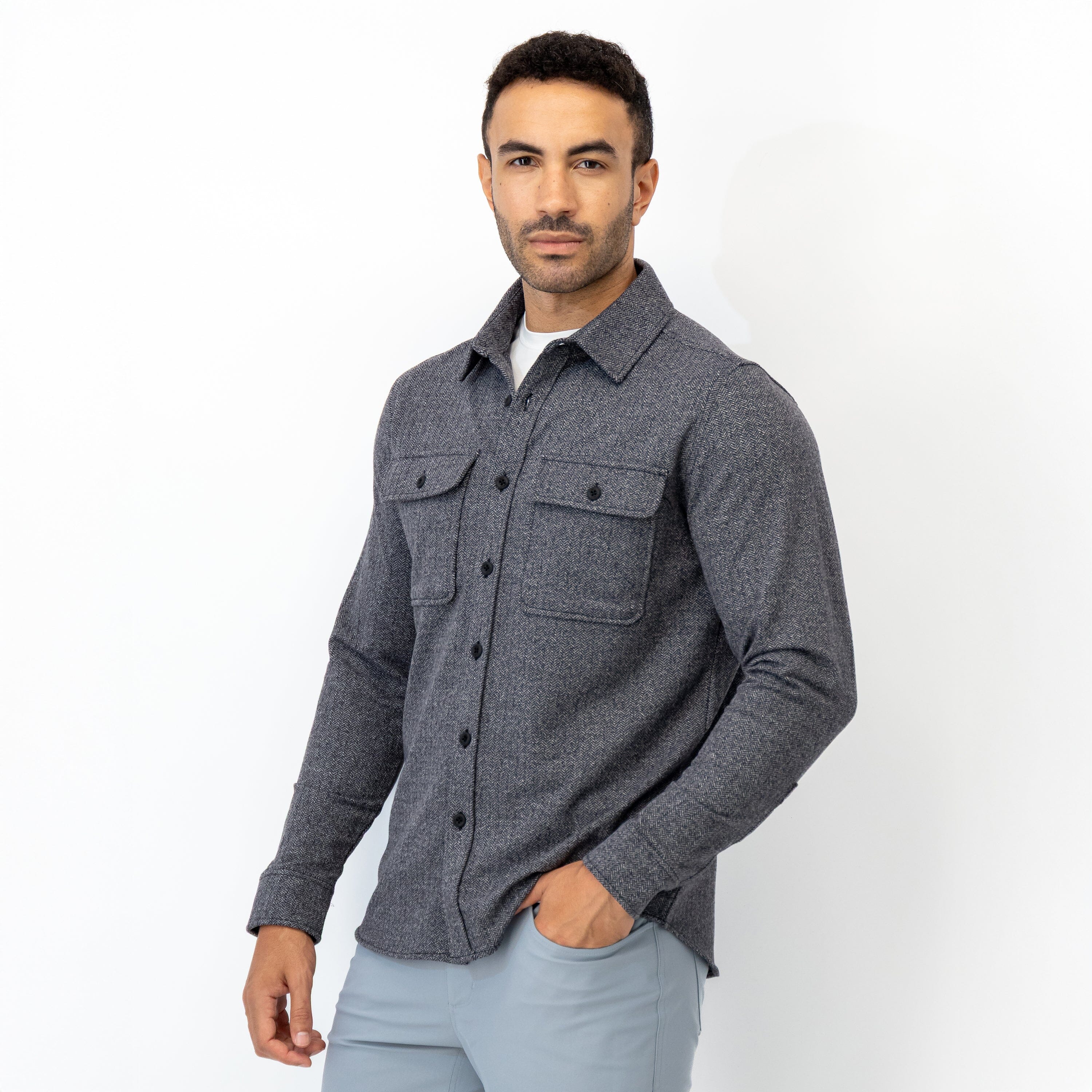 Sheffield Shirt Black/White