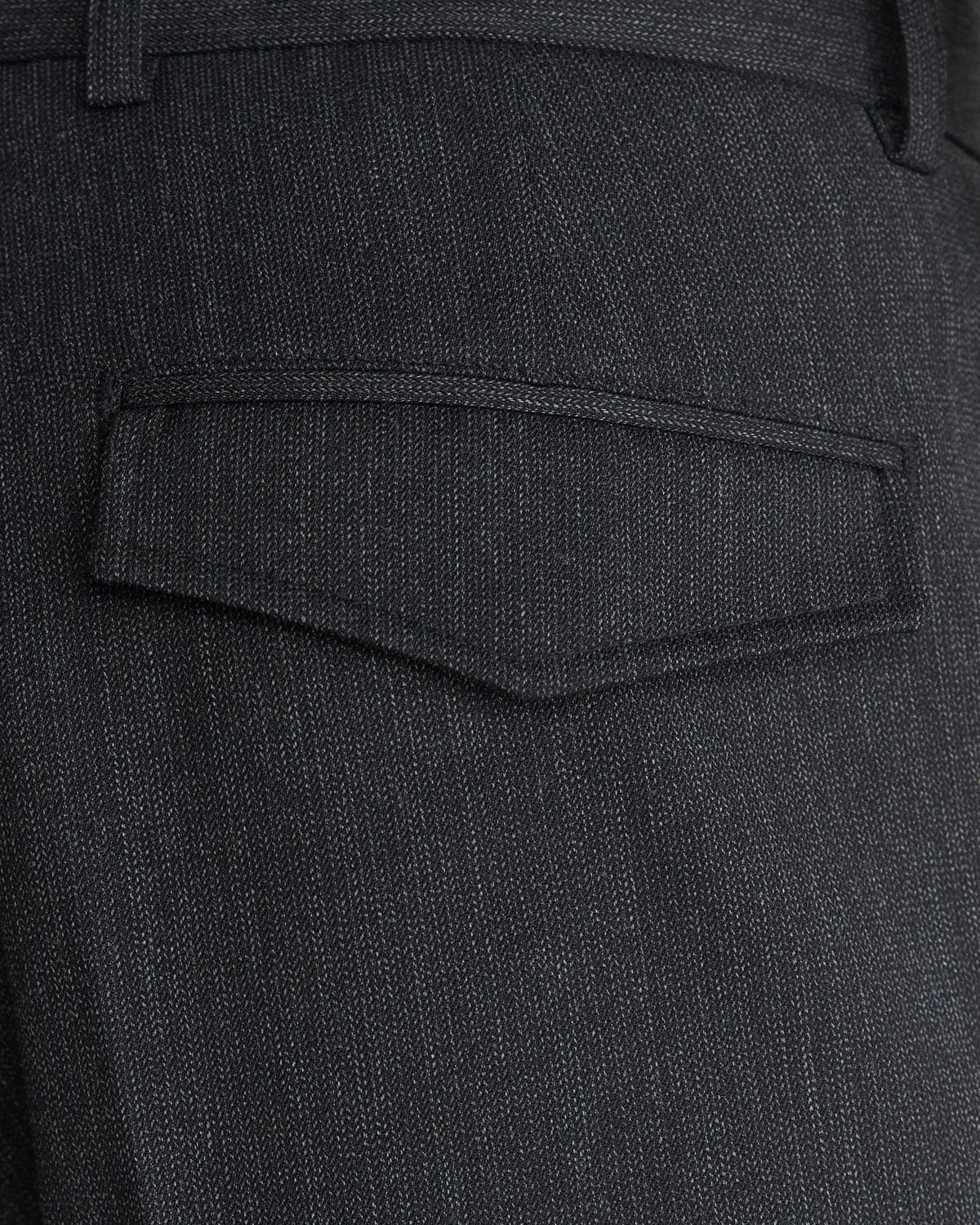 Aubyn Trouser Wool Blend Two Tone Charcoal