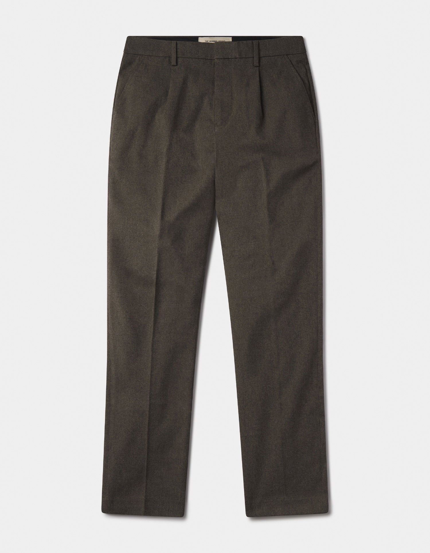 Stretch Suiting Trouser Dark Olive