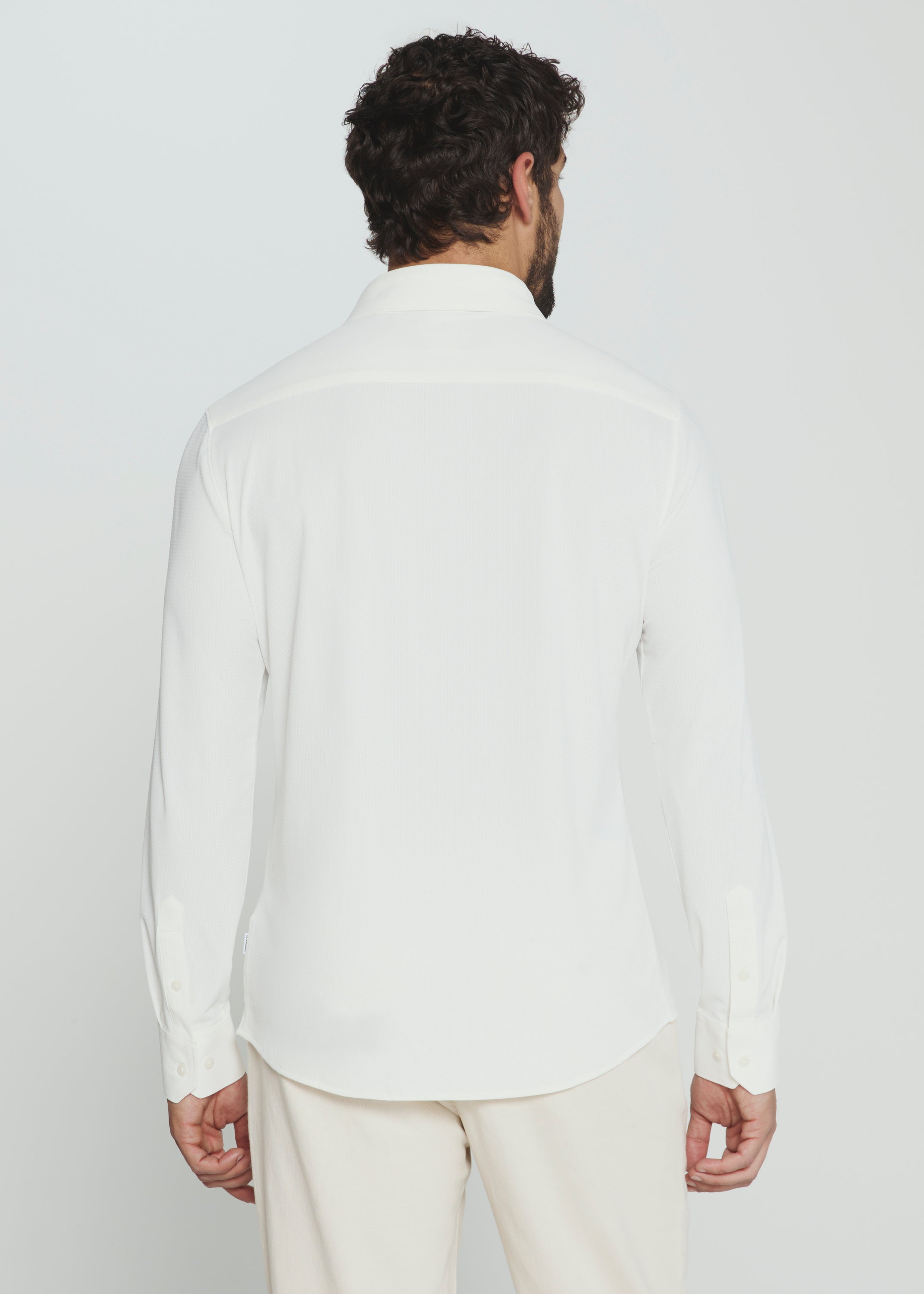 Aldridge Long Sleeve Shirt White