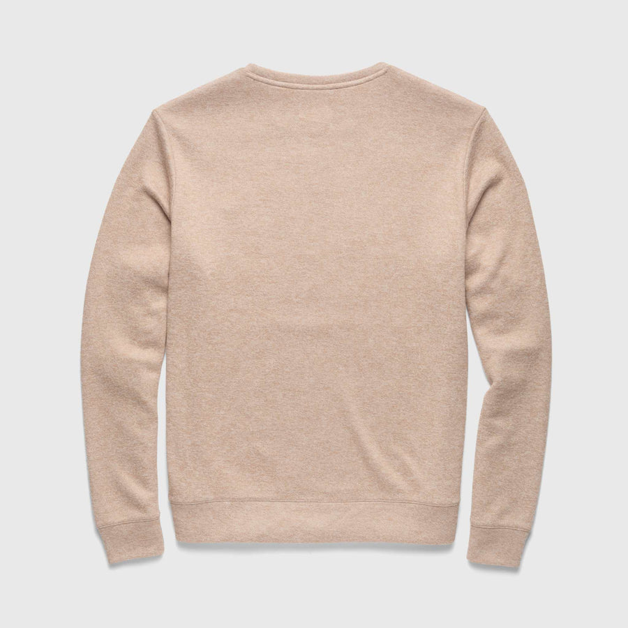 Butch Cashmist Fleece Crewneck Camel Heather
