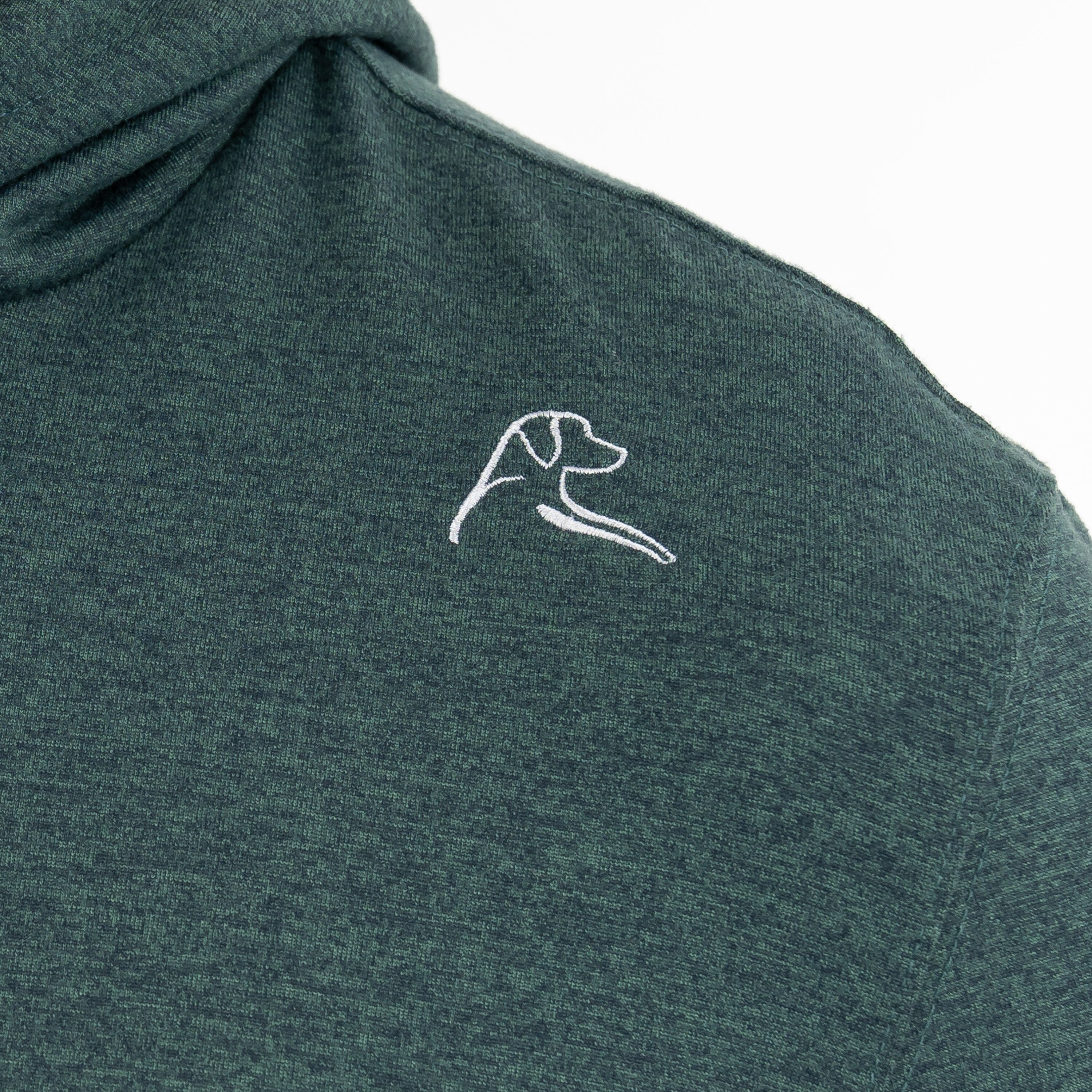 Heather Hesi Hoodie Ponderosa Green/Willow Green