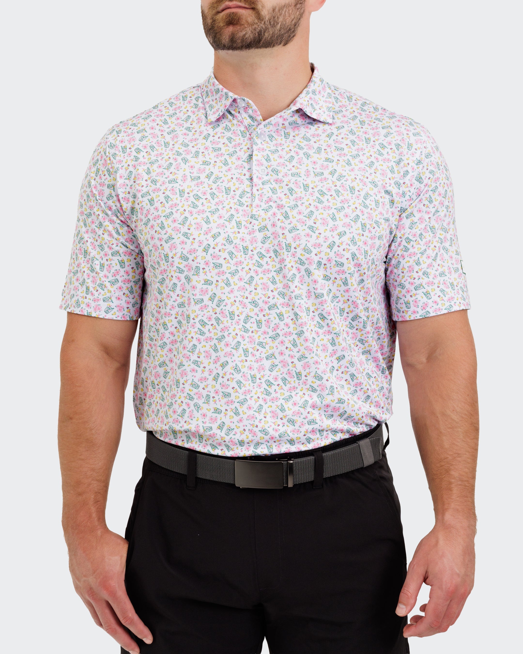 The Signature Azalea Polo White