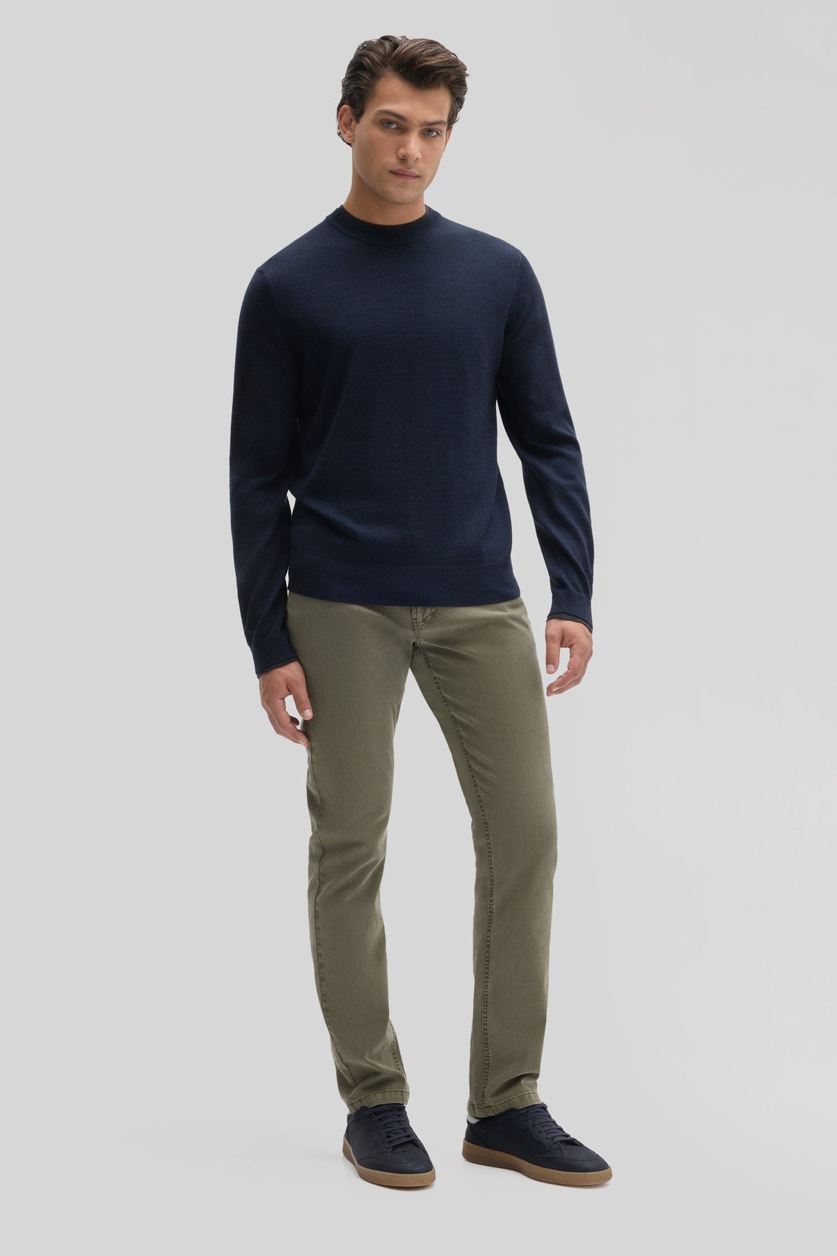 Thomas Crewneck Sweater Navy