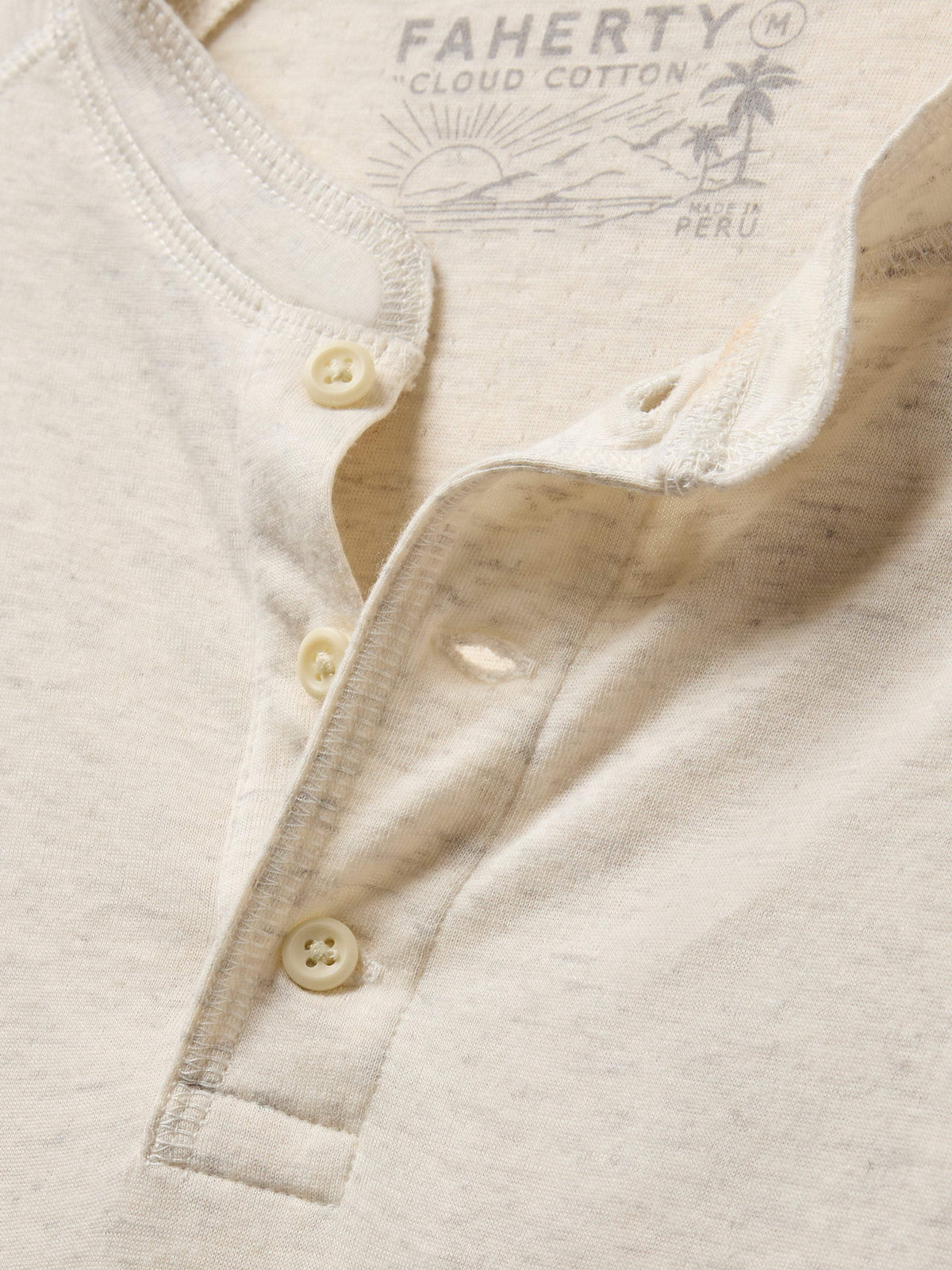 Cloud Henley Ivory Heather