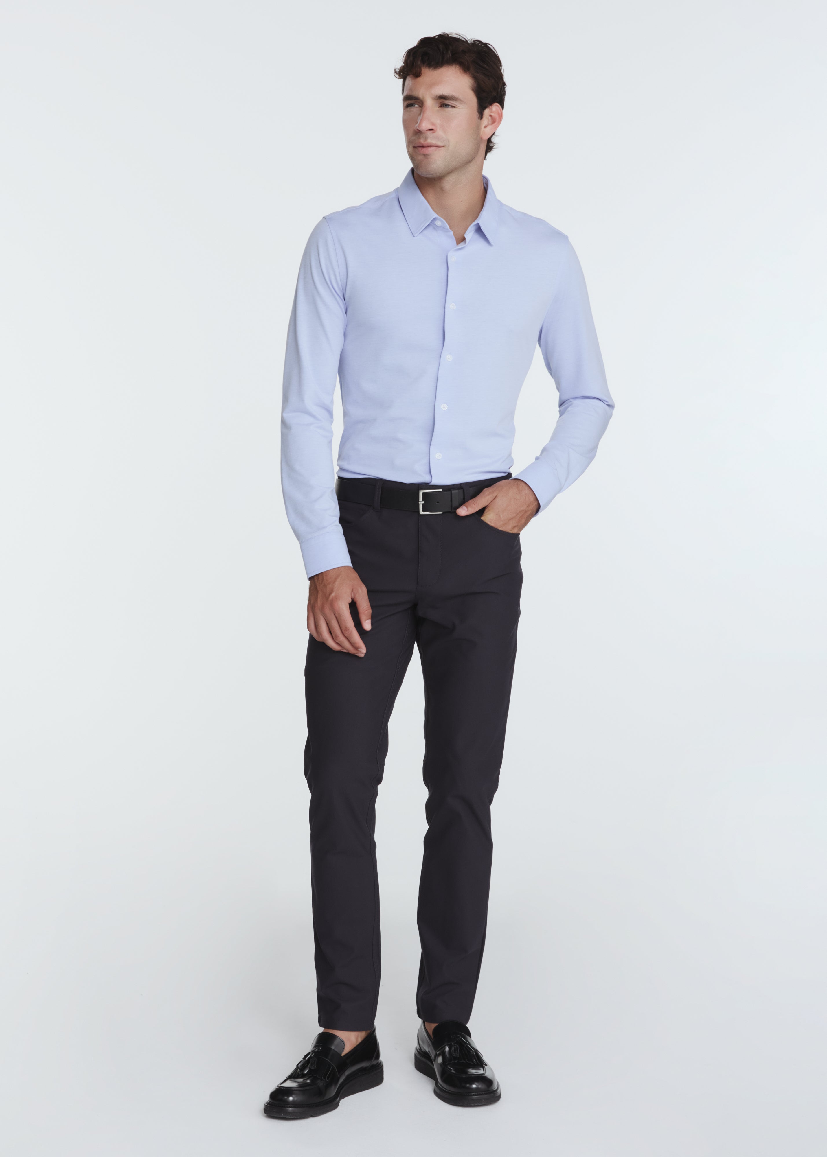 Formline Long Sleeve Shirt Light Blue