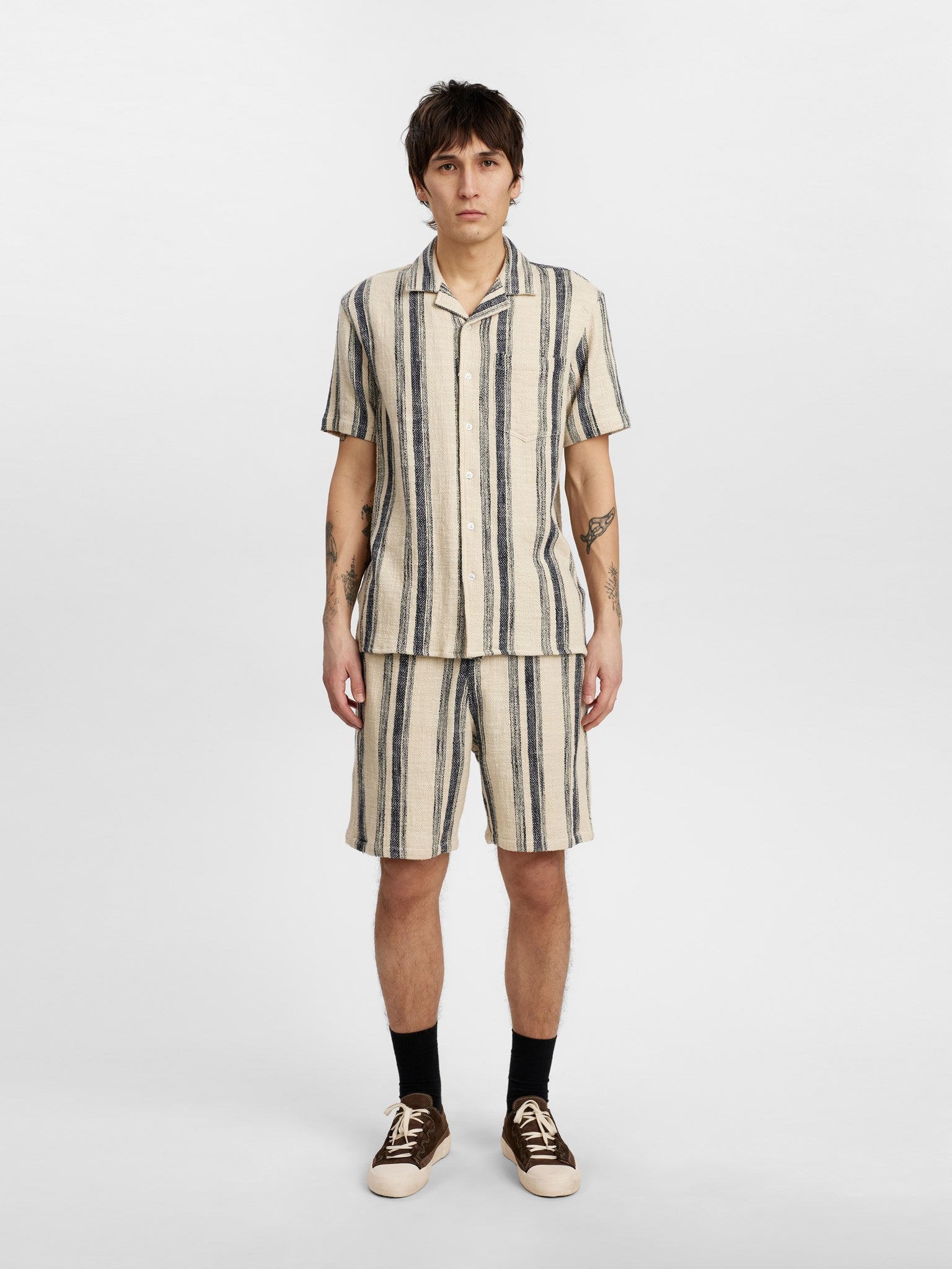 Akleon Structure Short Sleeve Shirt Tofu