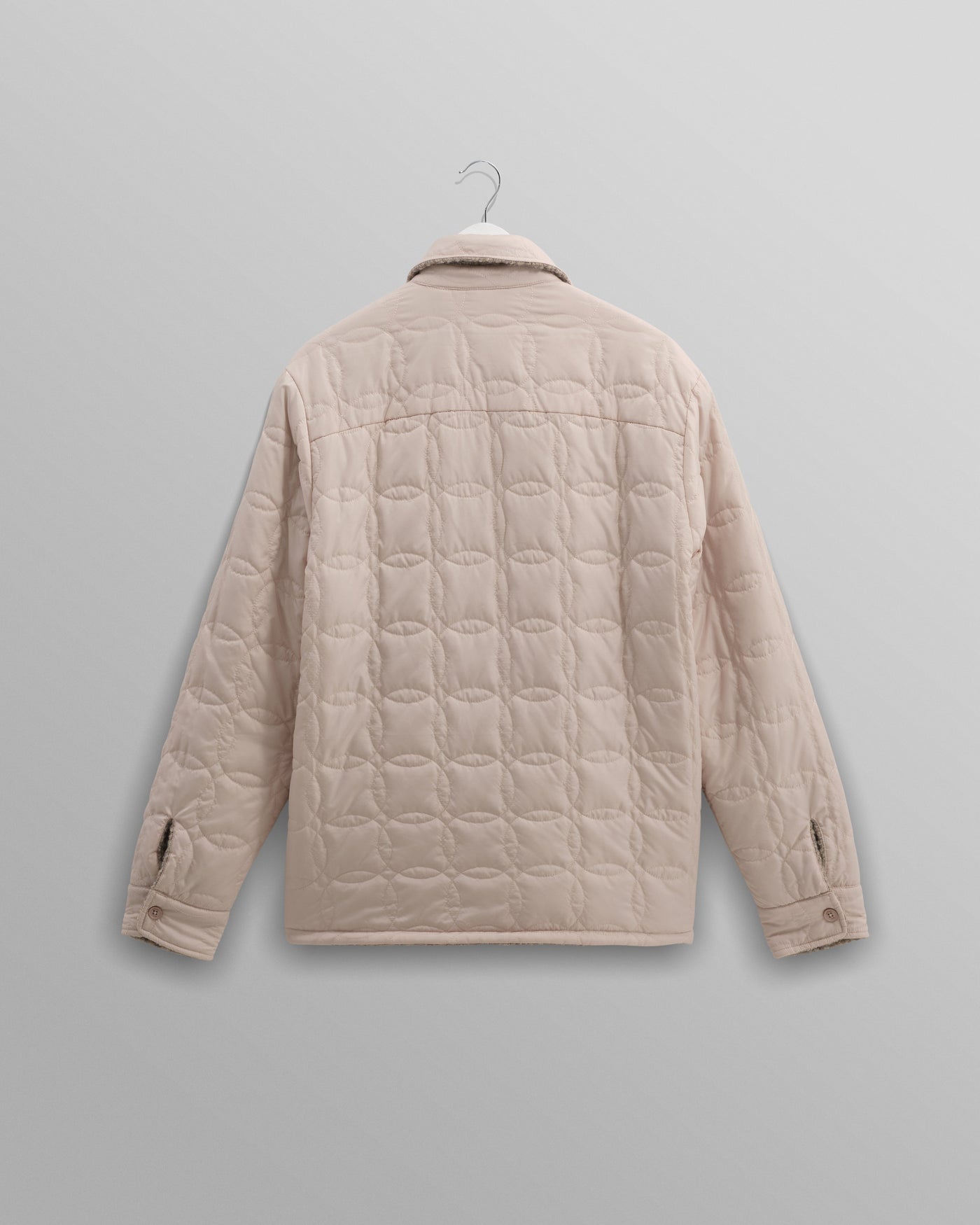Mount Reversible Overshirt - Bobble Wool Natural