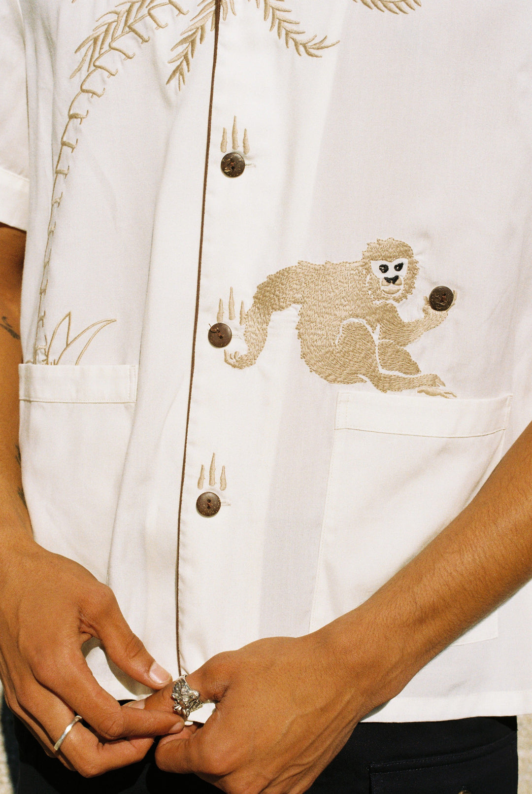 Monkey Business Shirt Vanilla