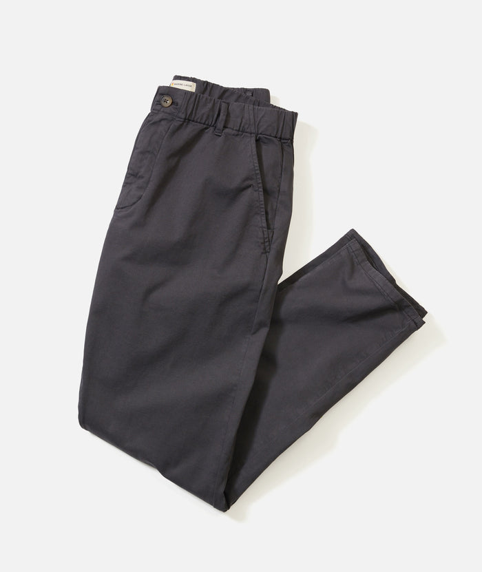 Saturday Athletic Fit Twill Chino Washed Black
