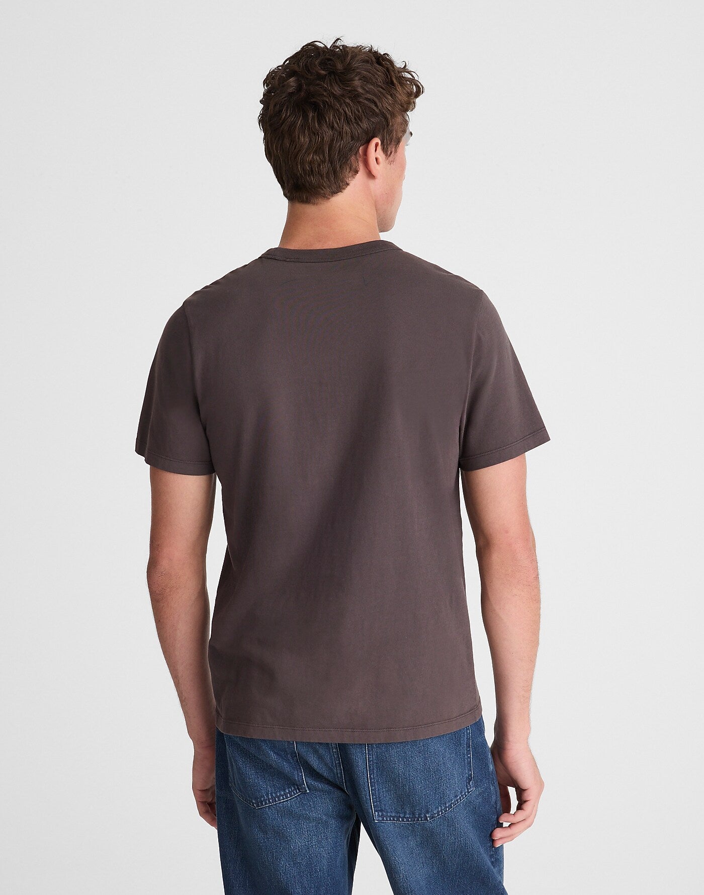 Garment Dyed All Day Tee Black Coal