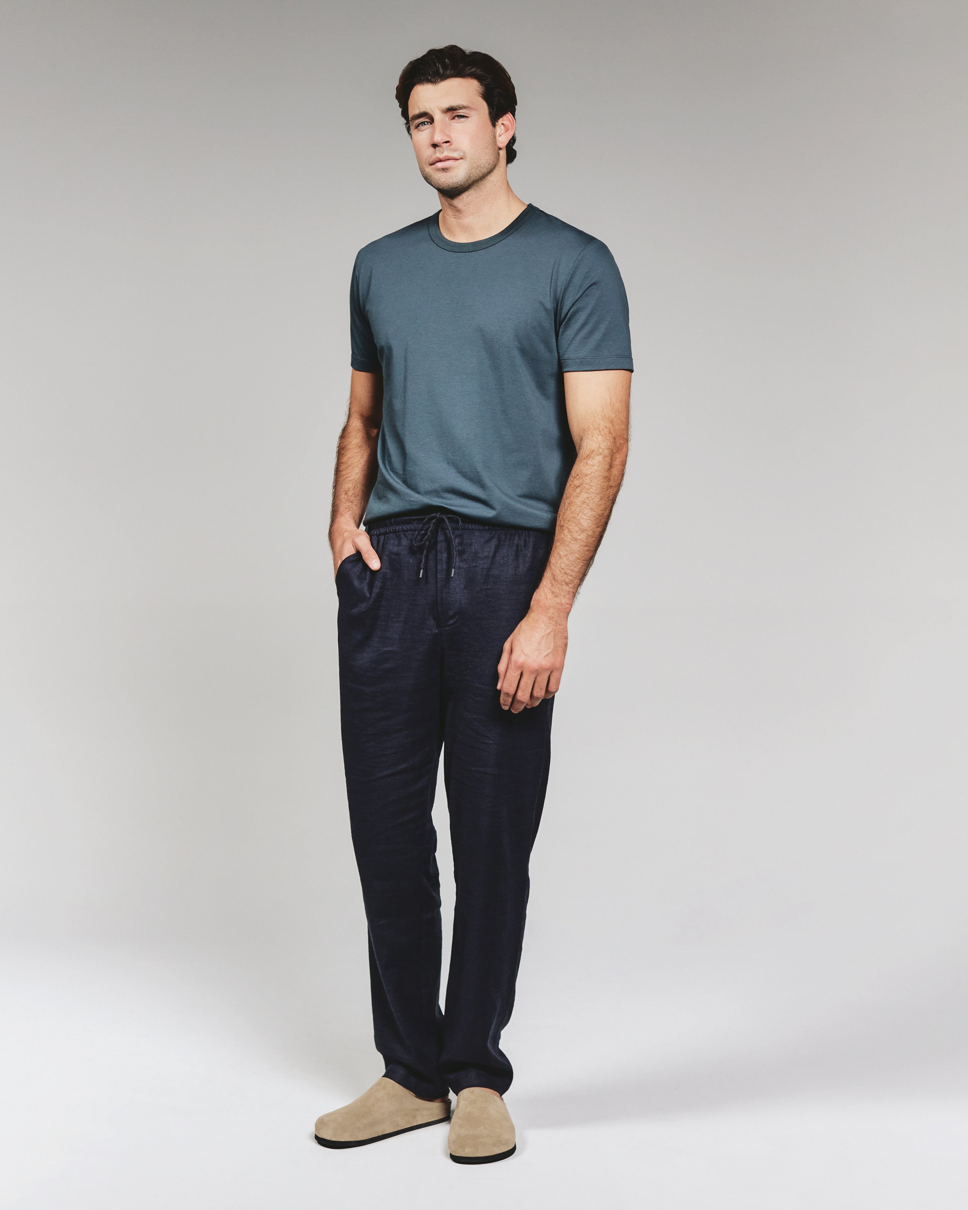 Modal Tee Petrol Navy