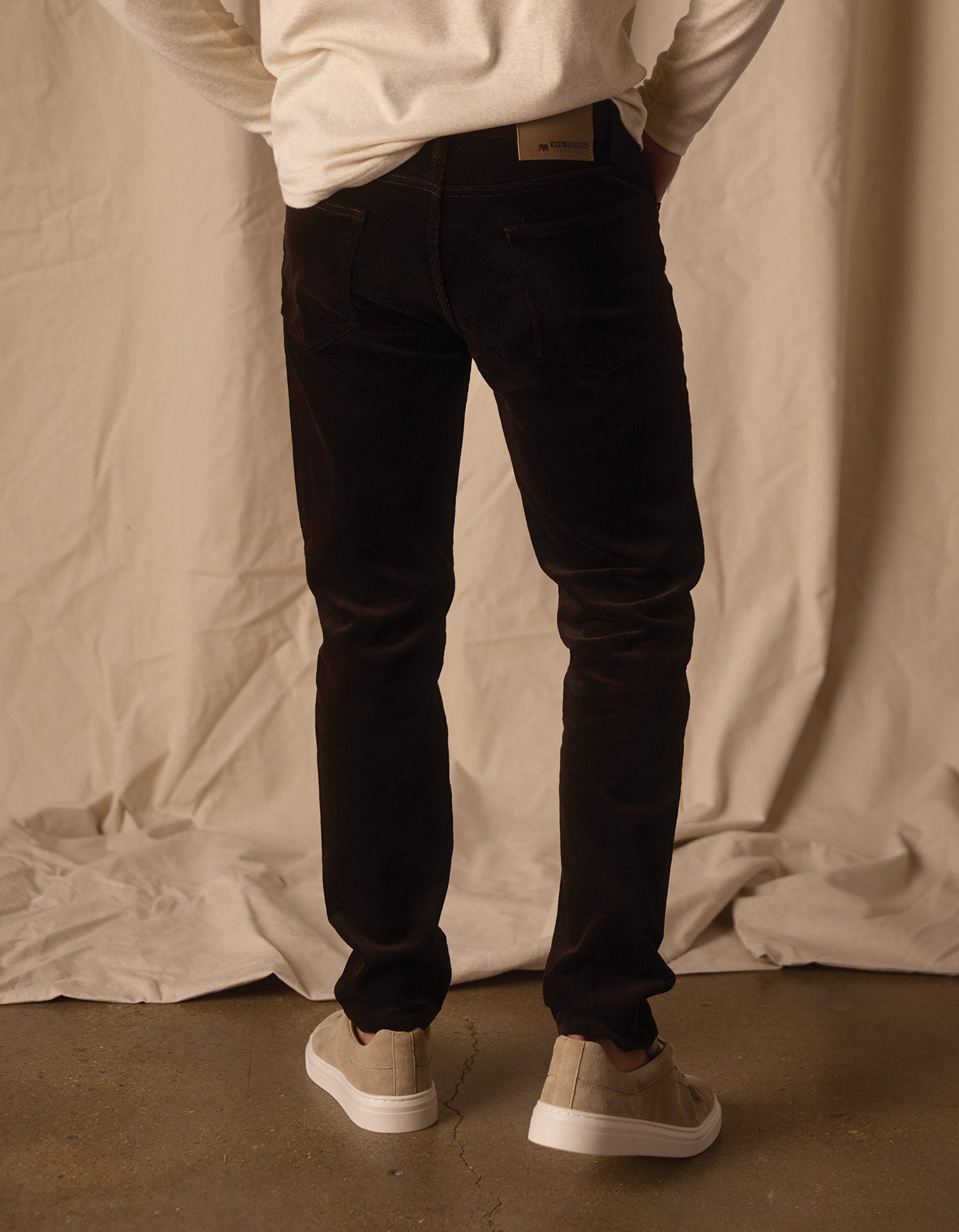 Cord 5-Pocket Pant Dark Brown