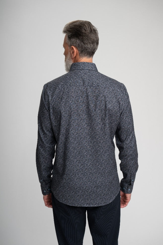 Twill Shirt Medium Blue