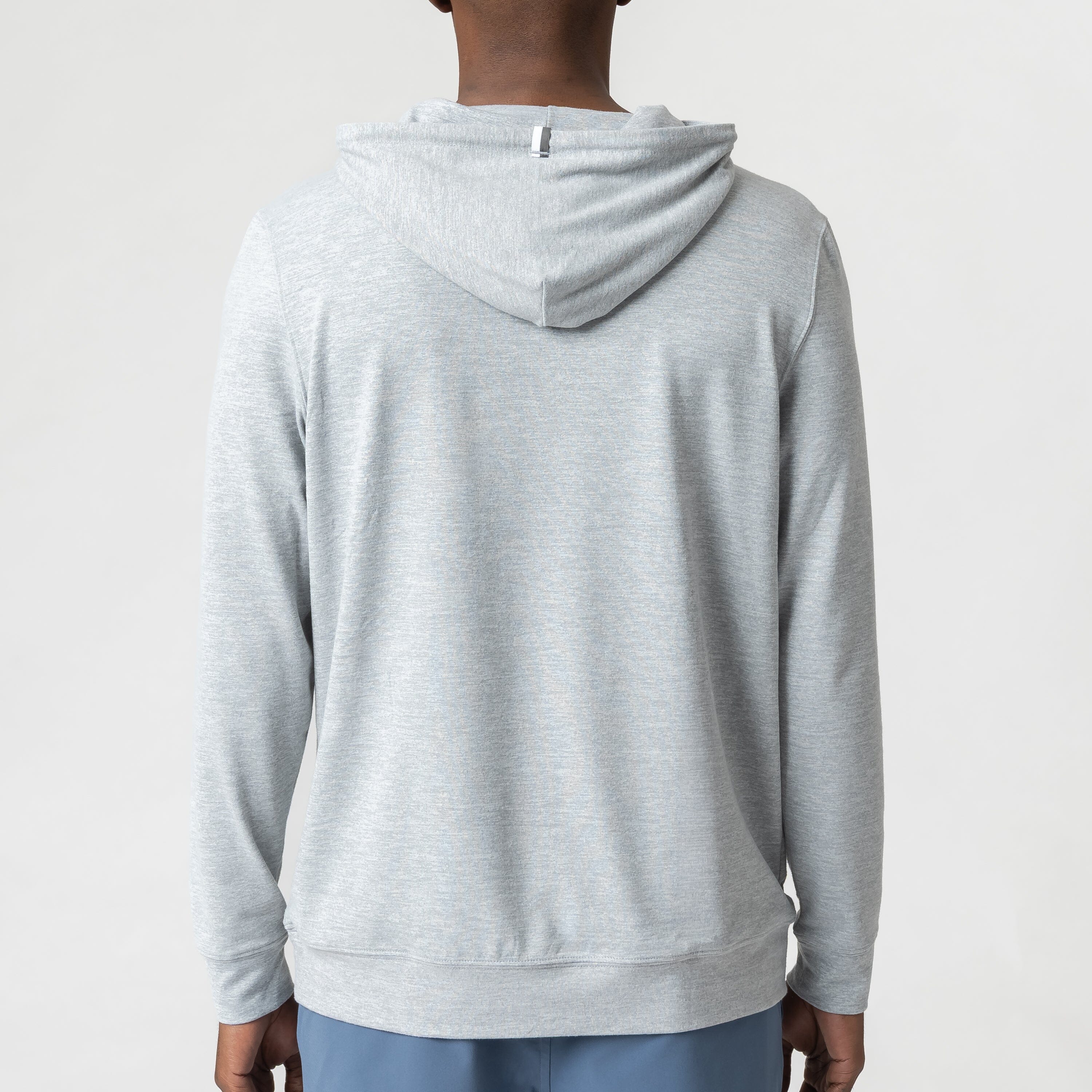 Heather Hesi Hoodie Stainless Steel