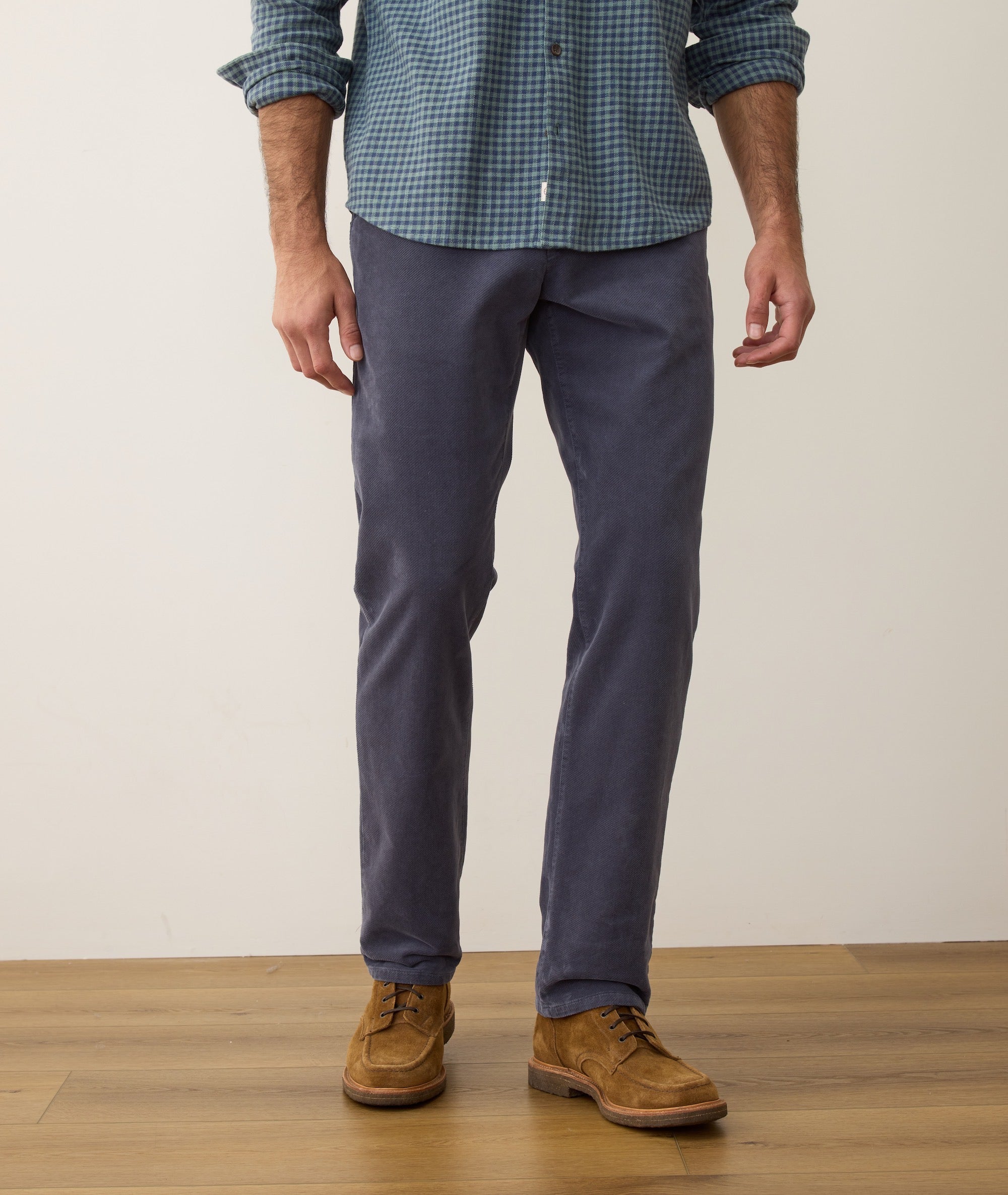 Saturday Slim Straight Moleskin Chino Mood Indigo