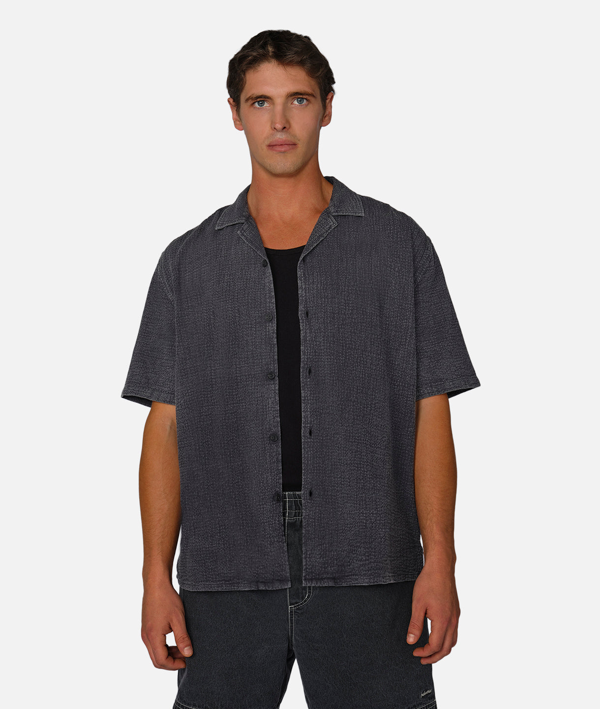 The Canyon Shirt Washed Charcoal