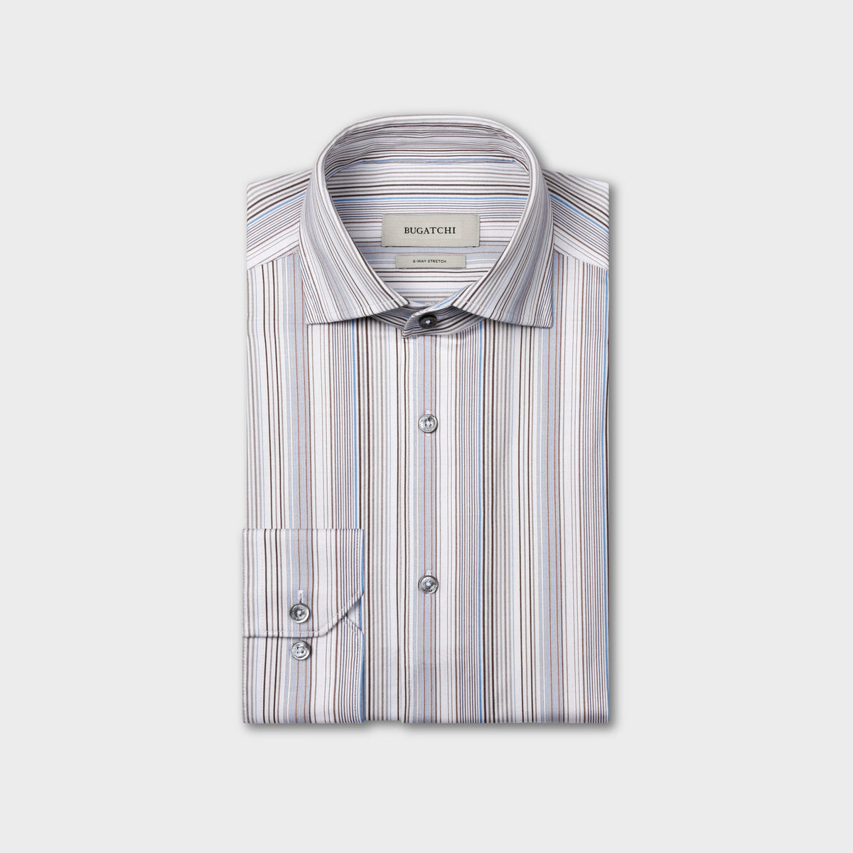 OOOHCotton Devon Long Sleeve Shirt Air Blue