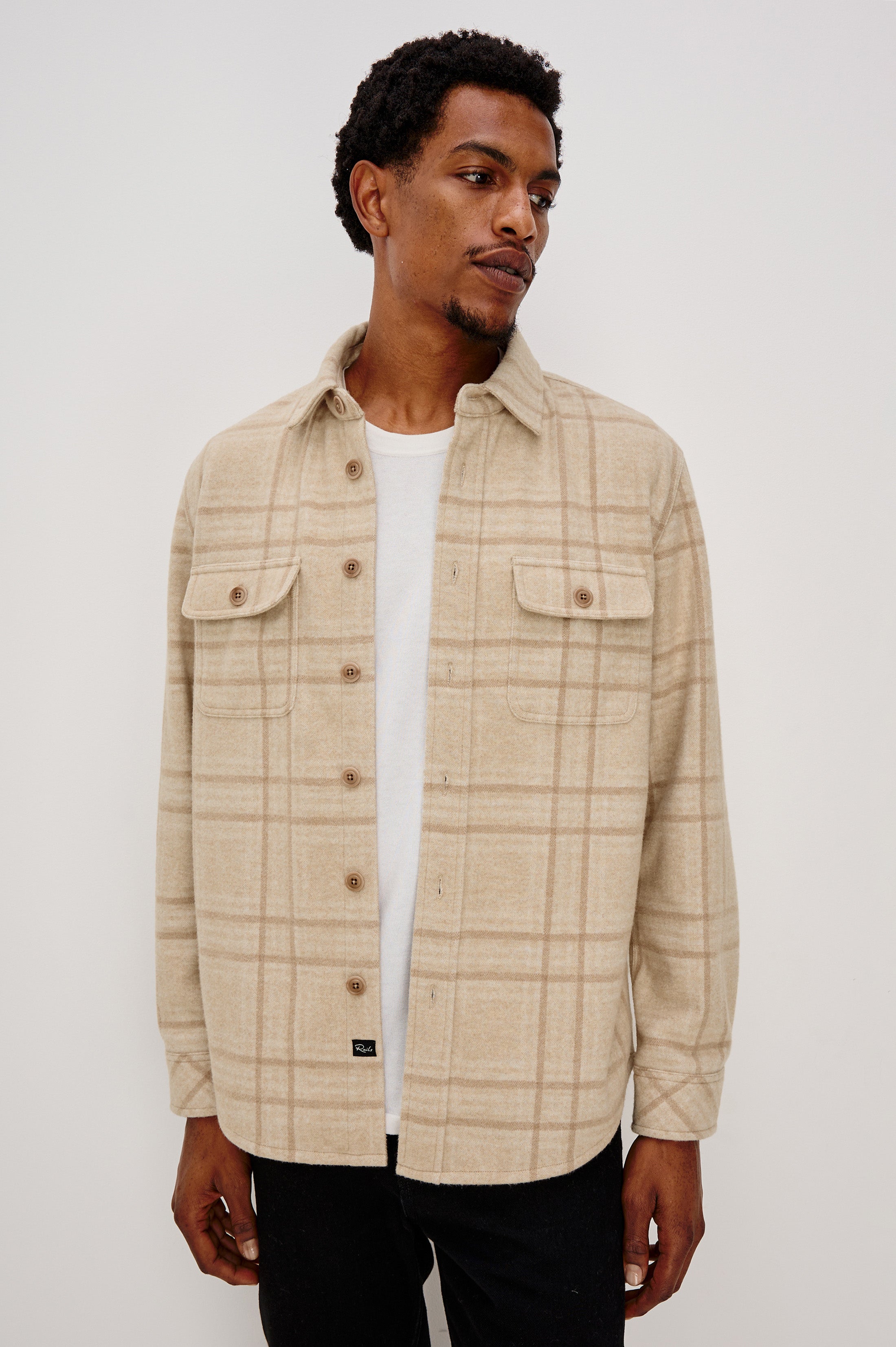 Alder Shirt Jacket Harvest Wheat