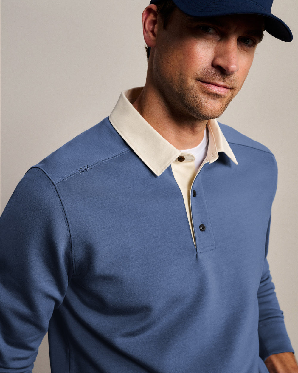 Dreamstate Rugby Polo Vintage Indigo
