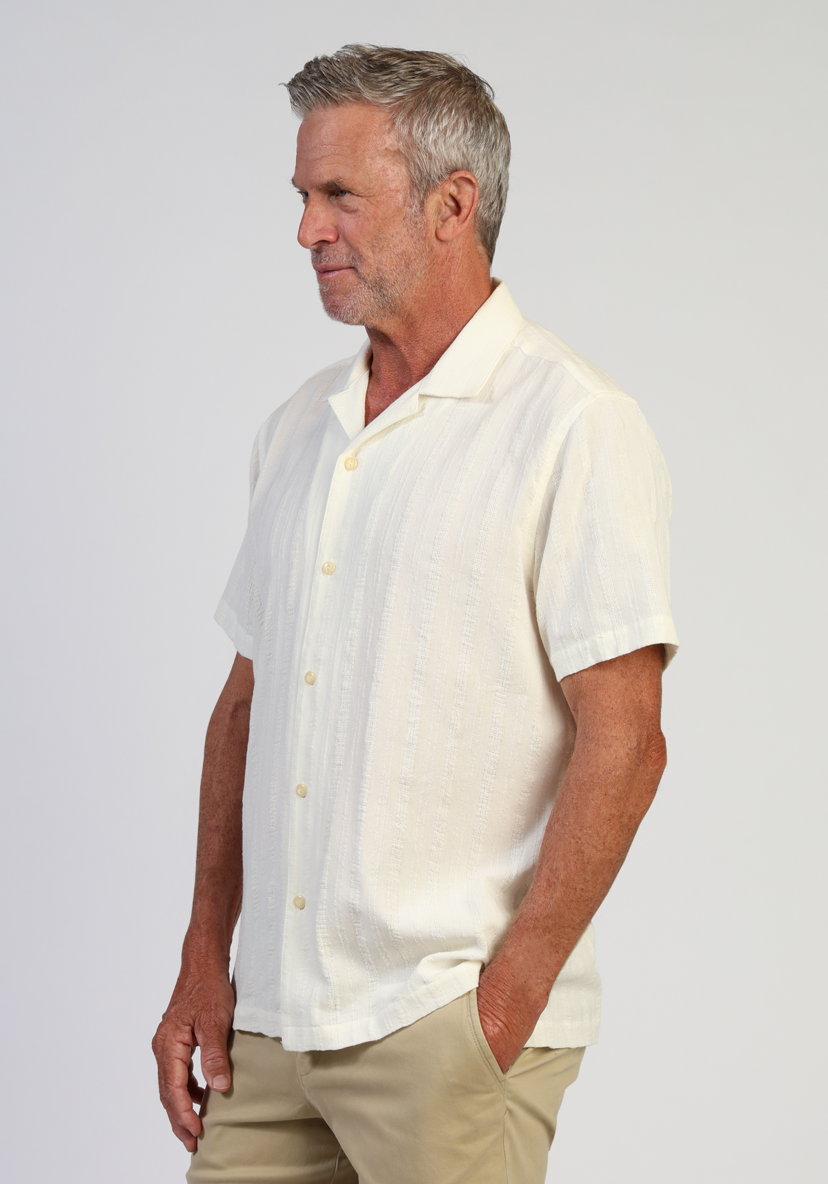 Cabana Shirt White