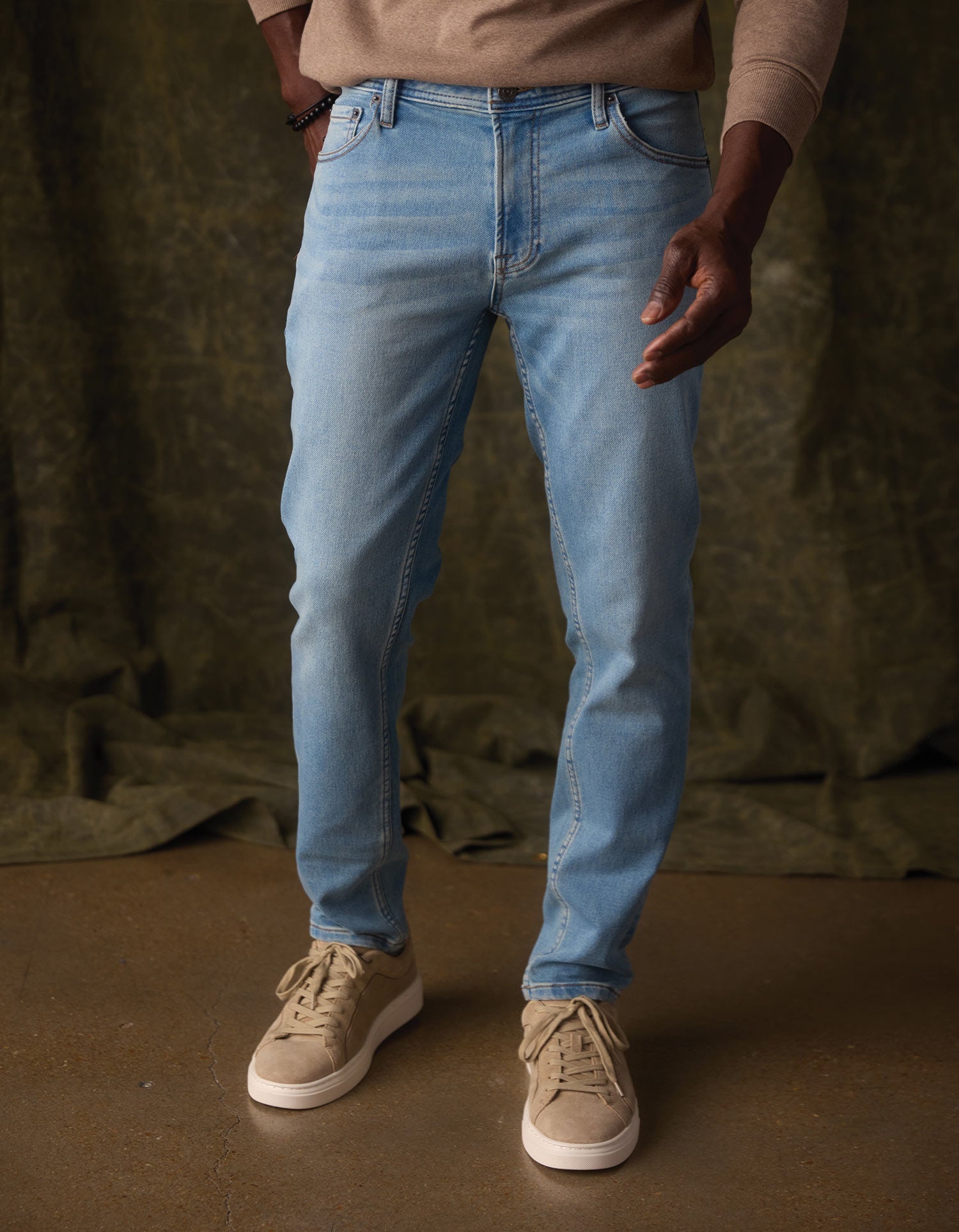 Comfort Terry Jean Medium Wash
