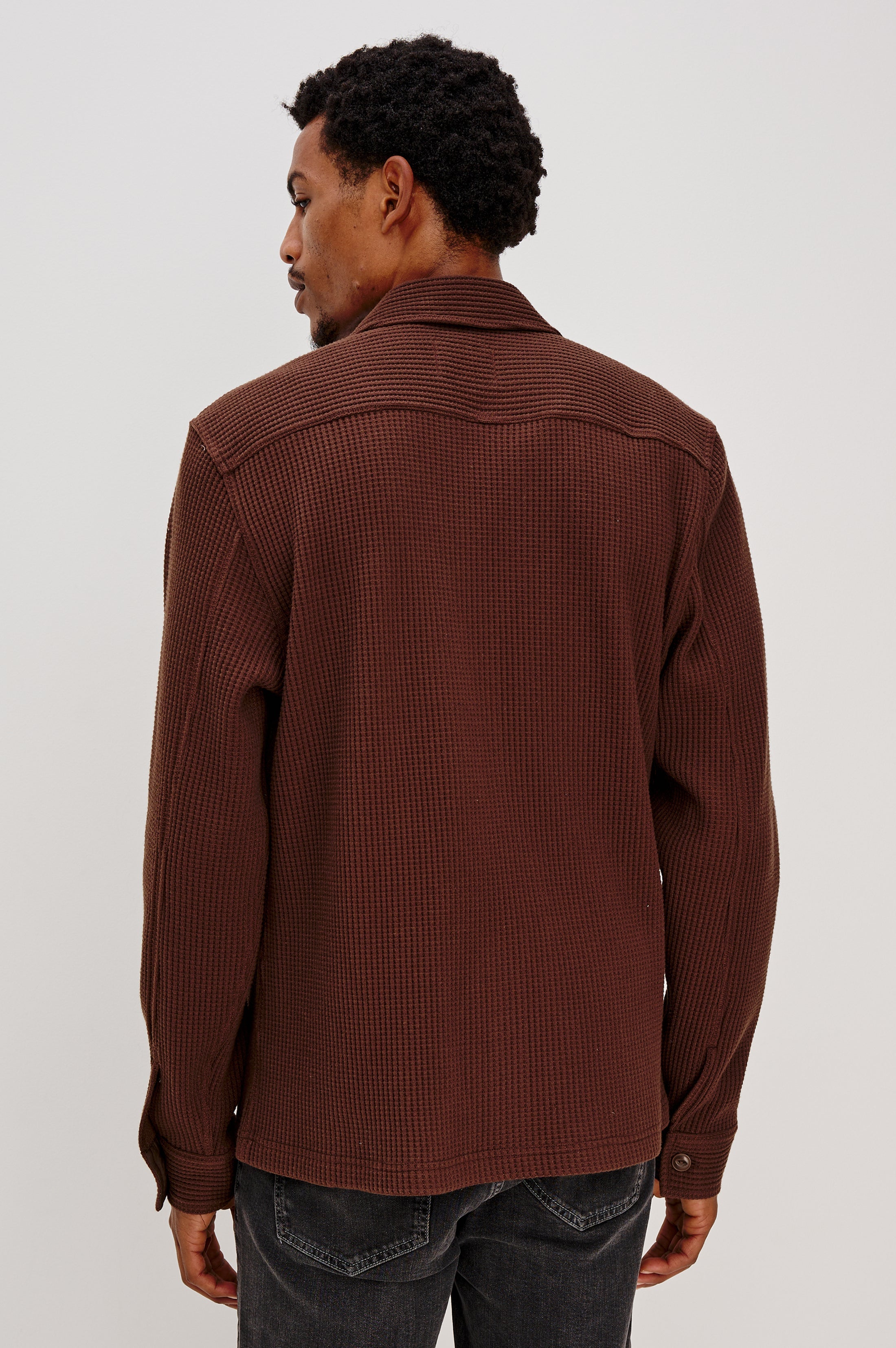 Wells Shirt Jacket Chocolate