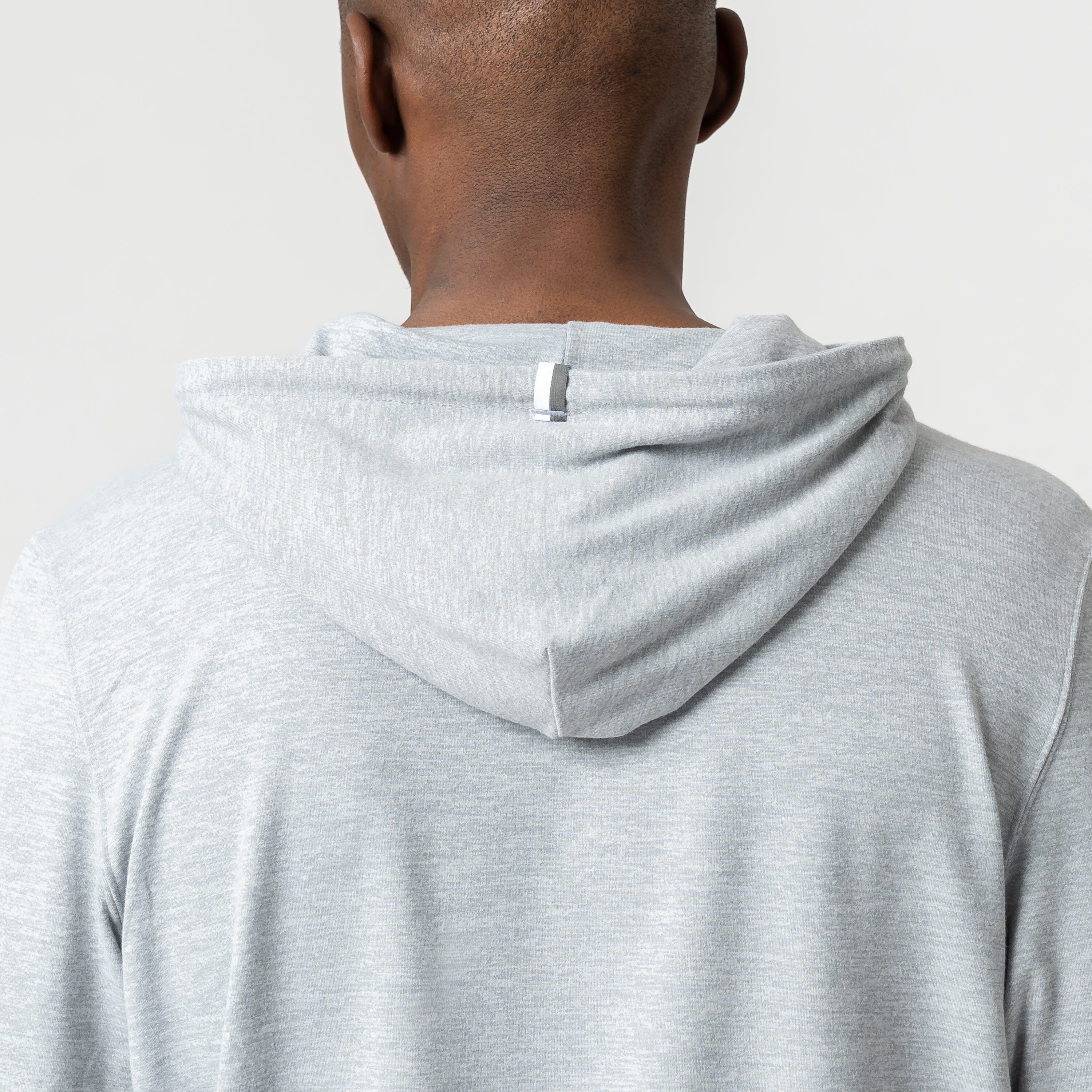 Heather Hesi Hoodie Stainless Steel