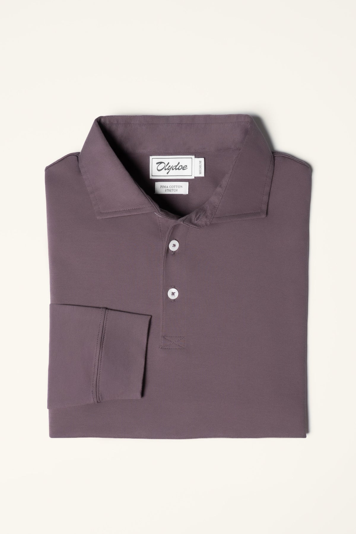 Luxe Pima LS Polo Sparrow