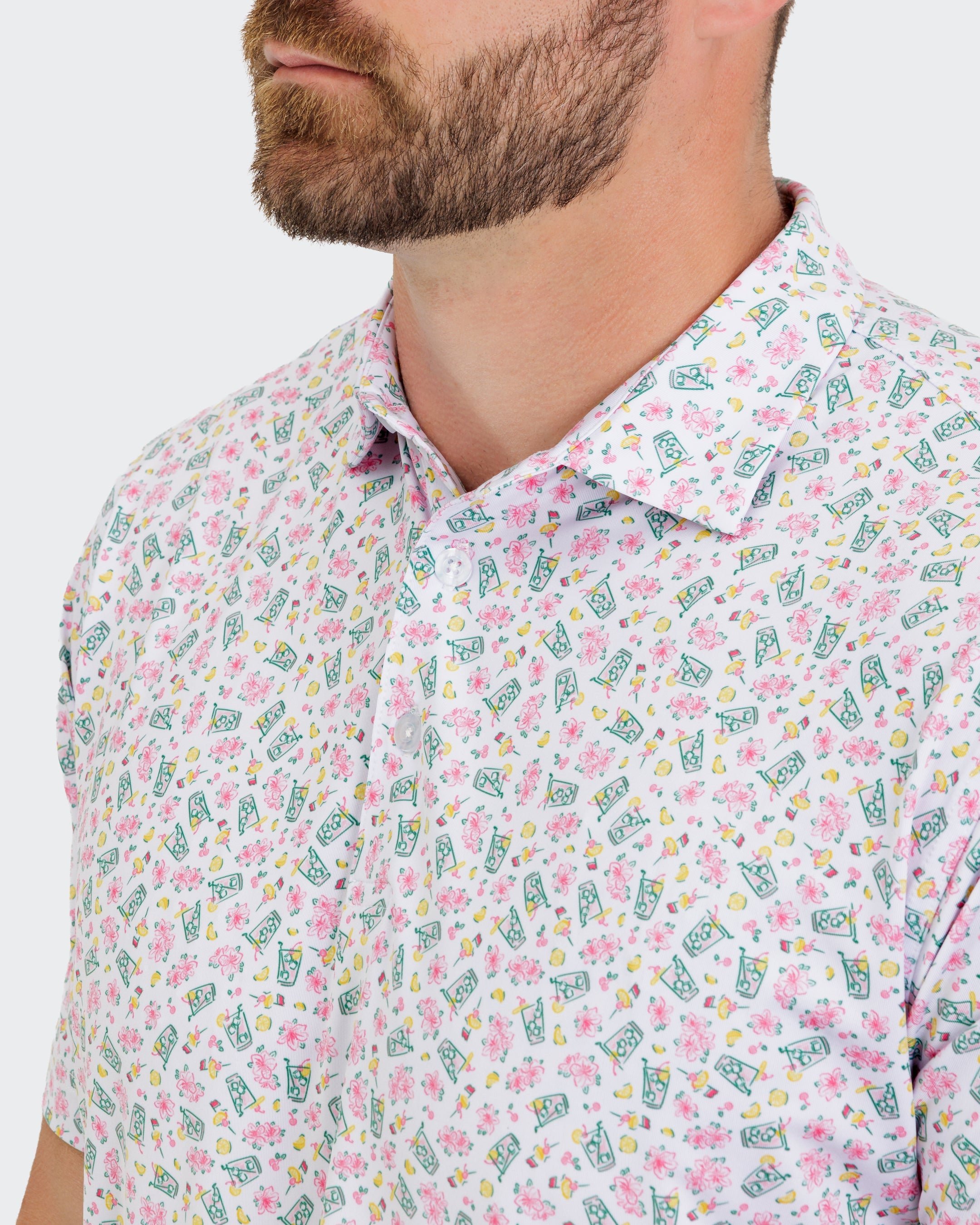 The Signature Azalea Polo White