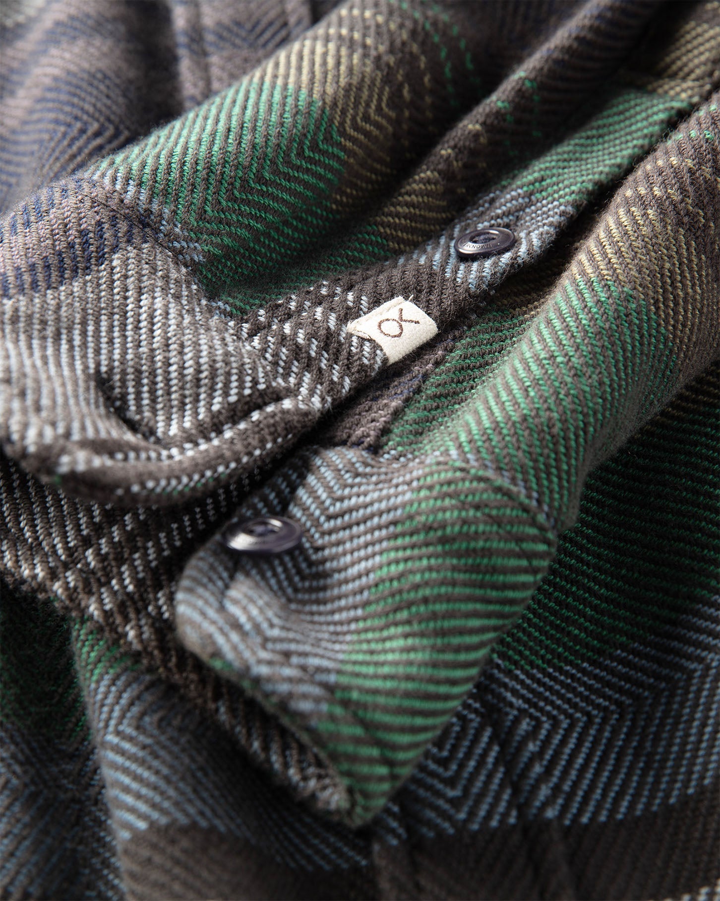 Blanket Shirt Forest Sonoran Stripe