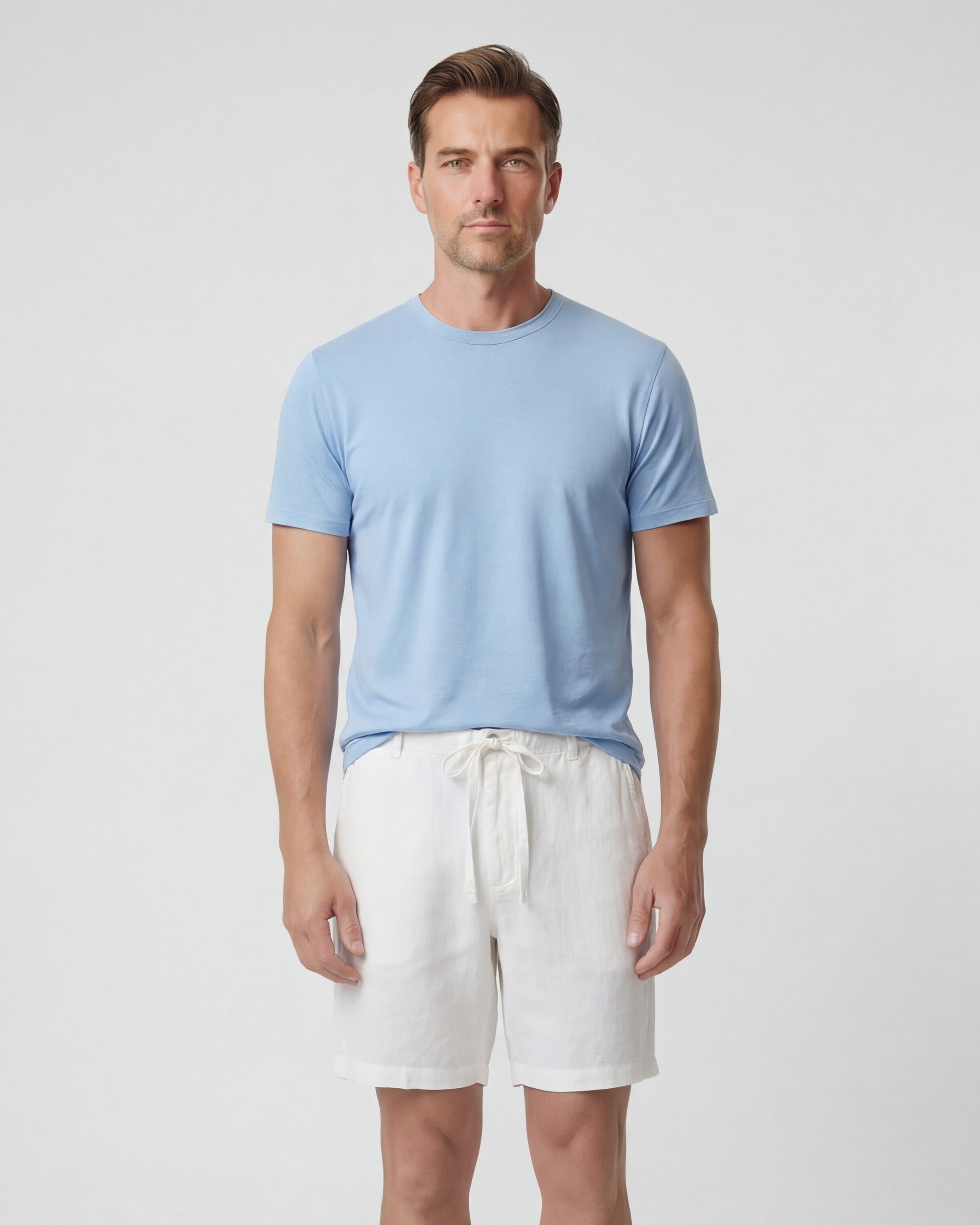Devonshire Linen Short White