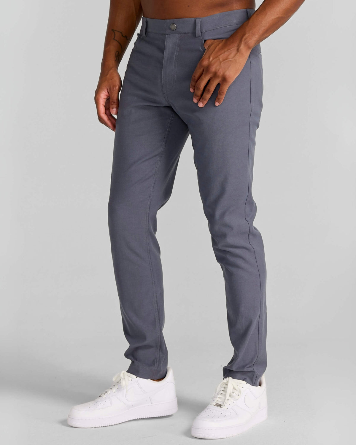 Calvin Chino Pull-On Trouser Ocean