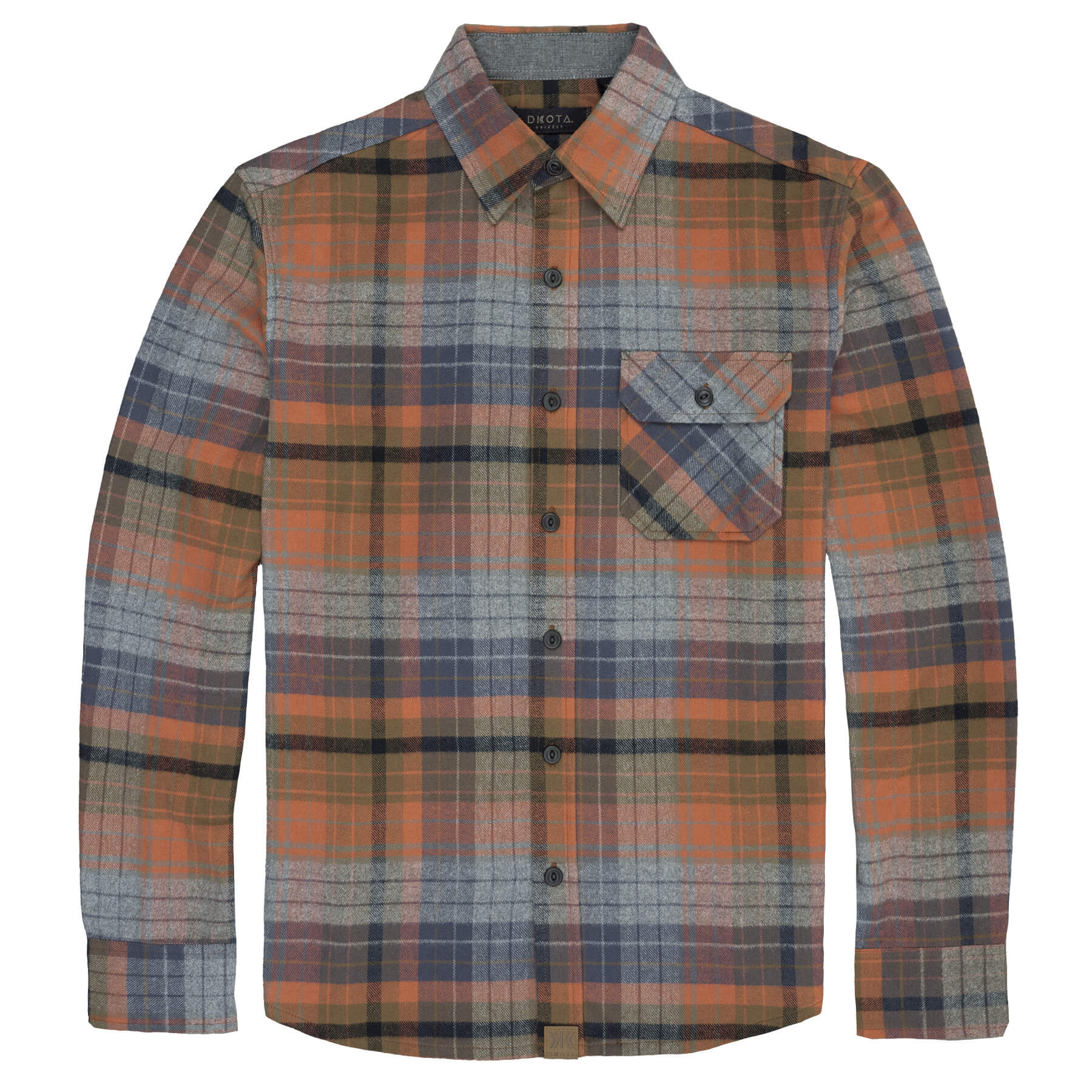Brock Flannel Shirt Woodsmoke