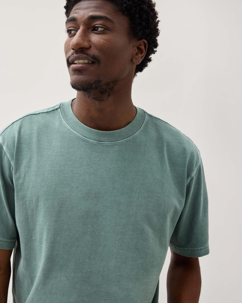 Relaxed Short Sleeve Tee Sage Leaf