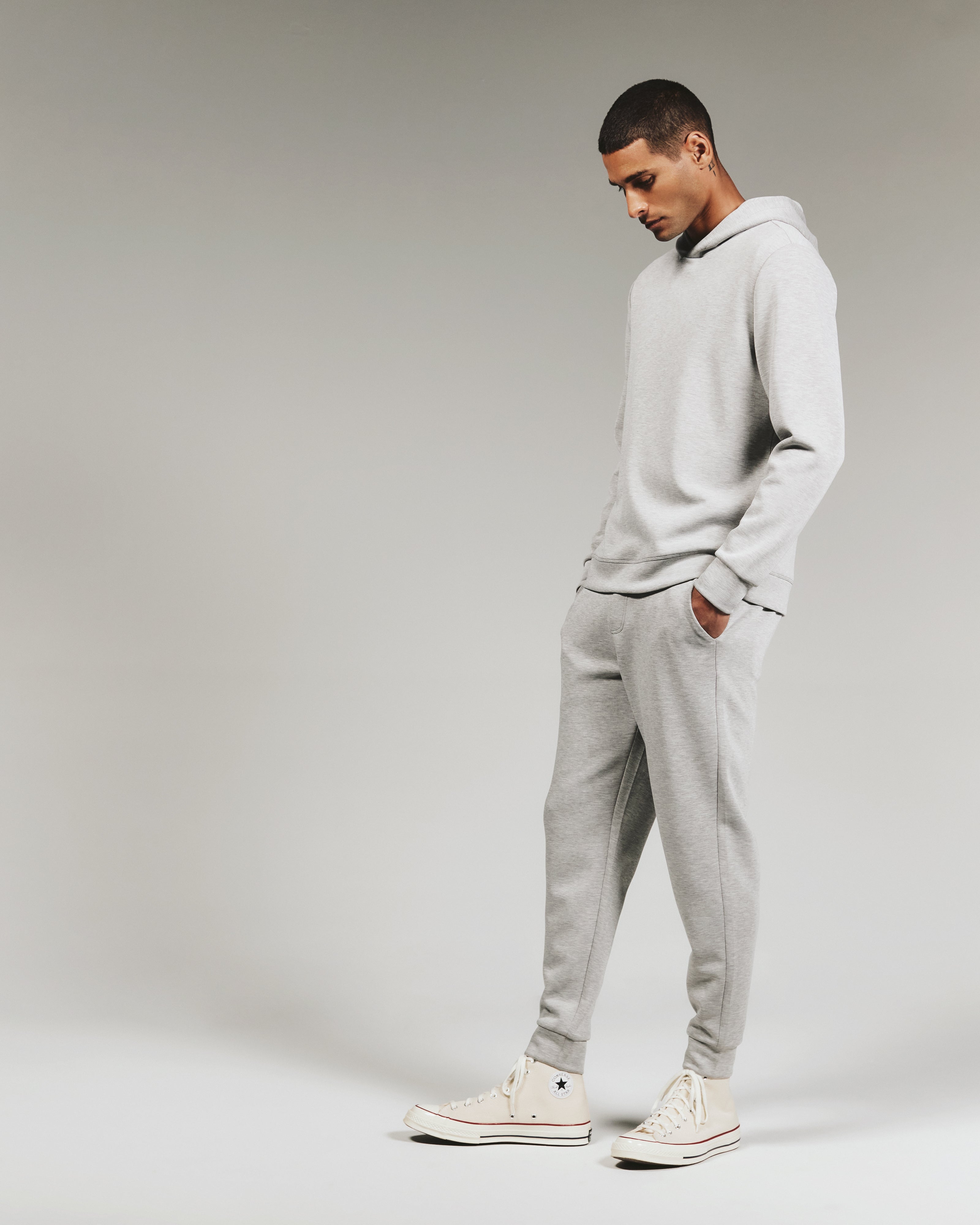 Rev Modal Jogger Heather Grey