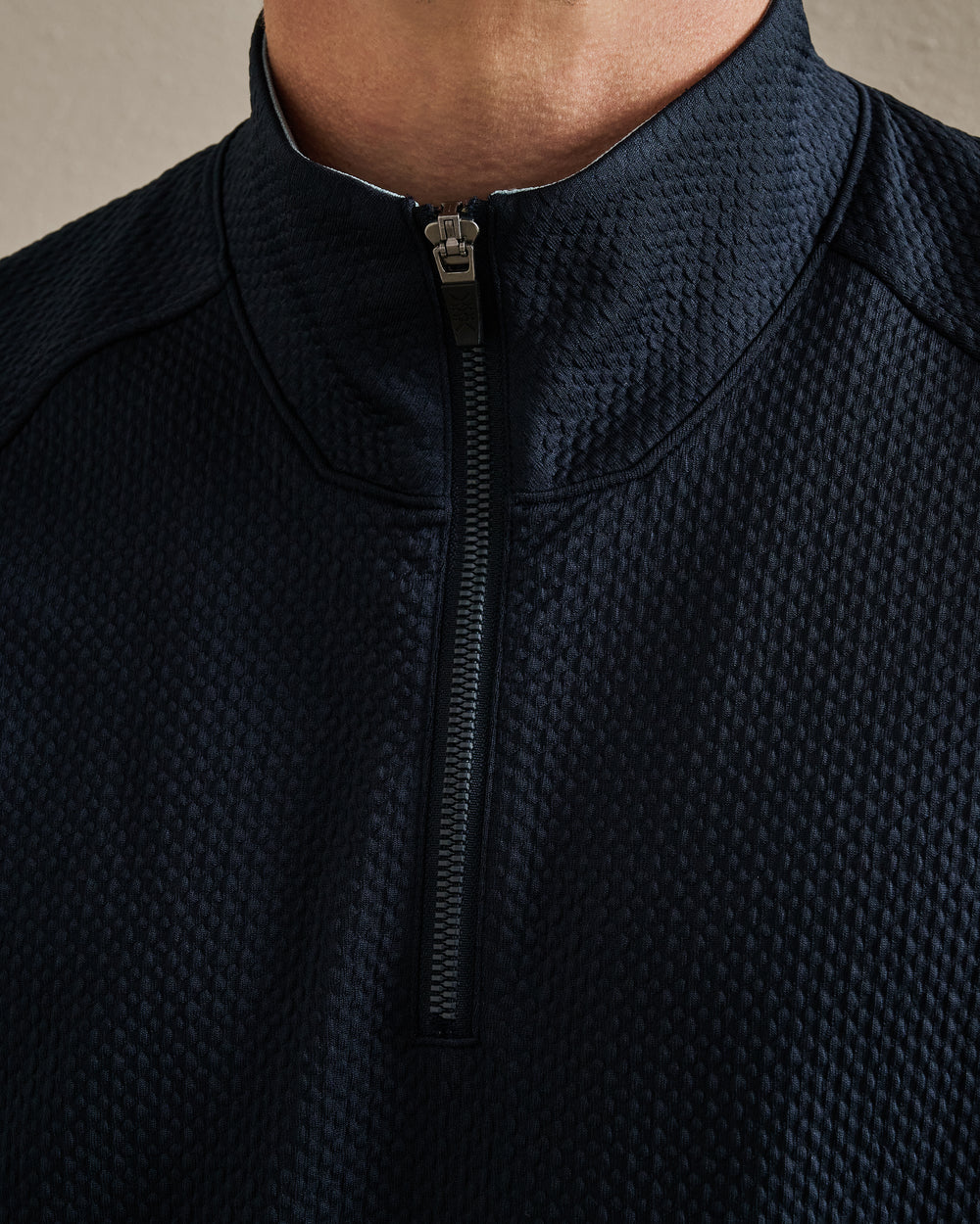 Founder's Golf Quarter Zip True Navy