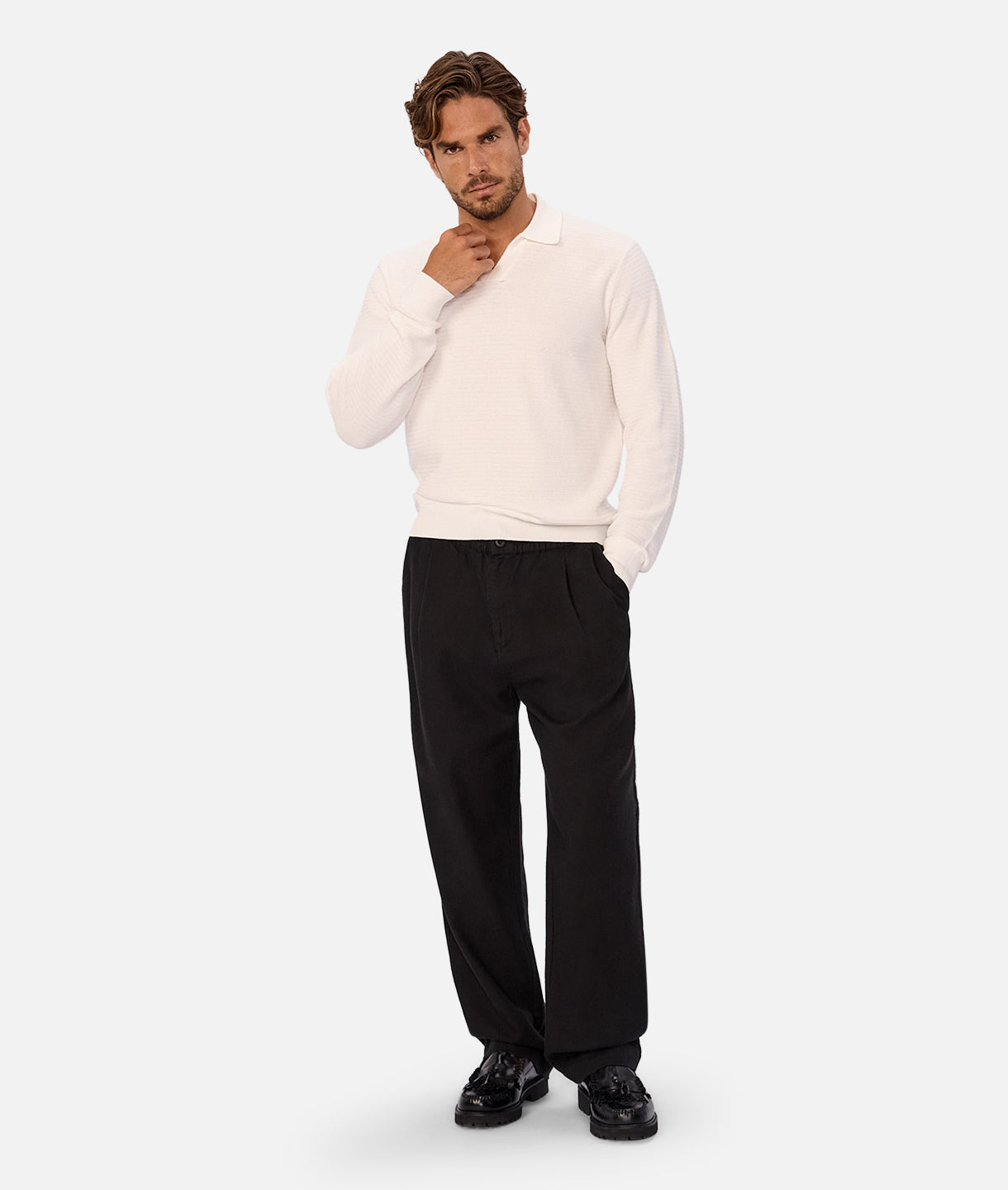 The Relaxed Mallorca Pant OD Black