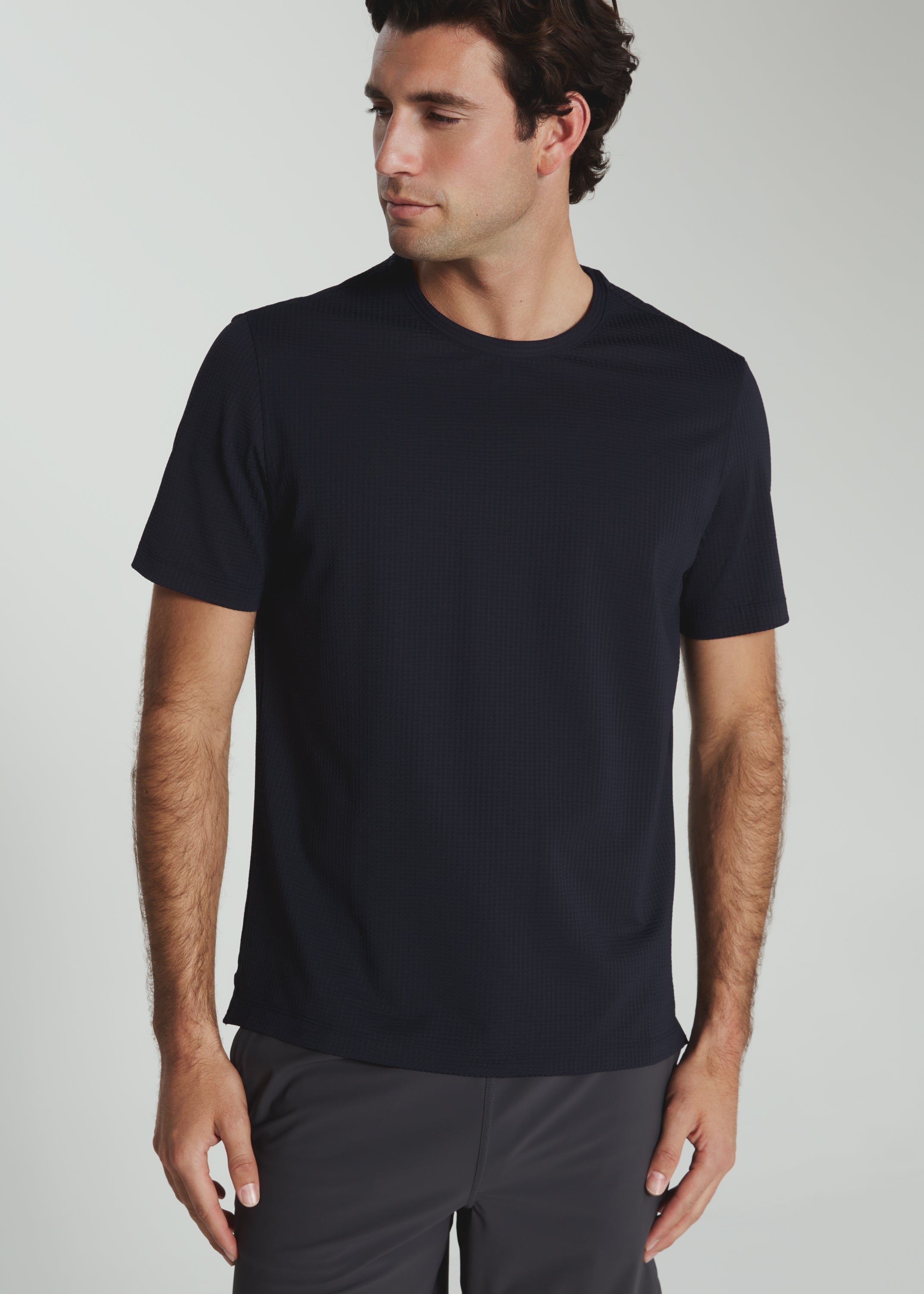 Sutherland Crewneck Tee Navy