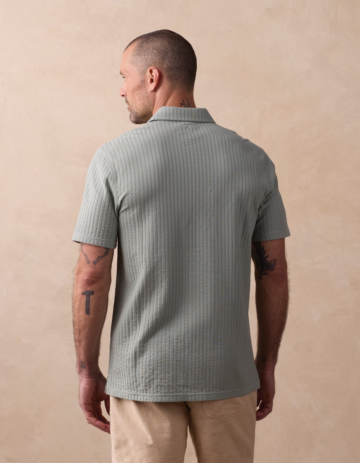 Knit Getaway Button Up Juniper