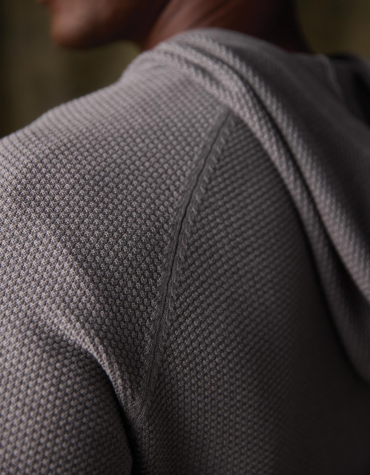 Coolmax Textured Hoodie Greystone