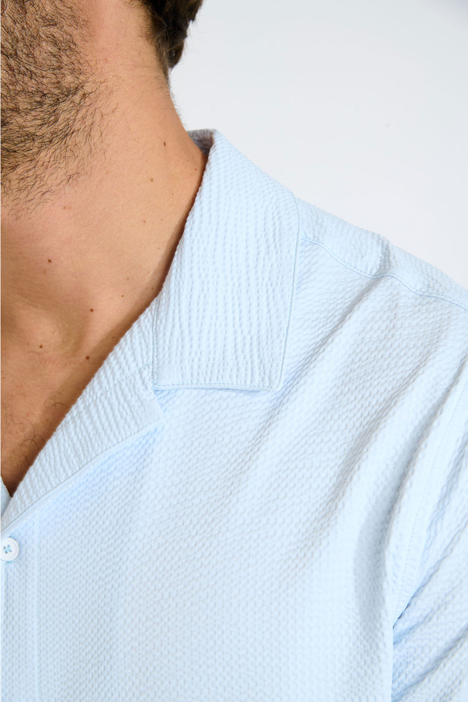 Alex Trieste Shortsleeve Shirt Pale Blue