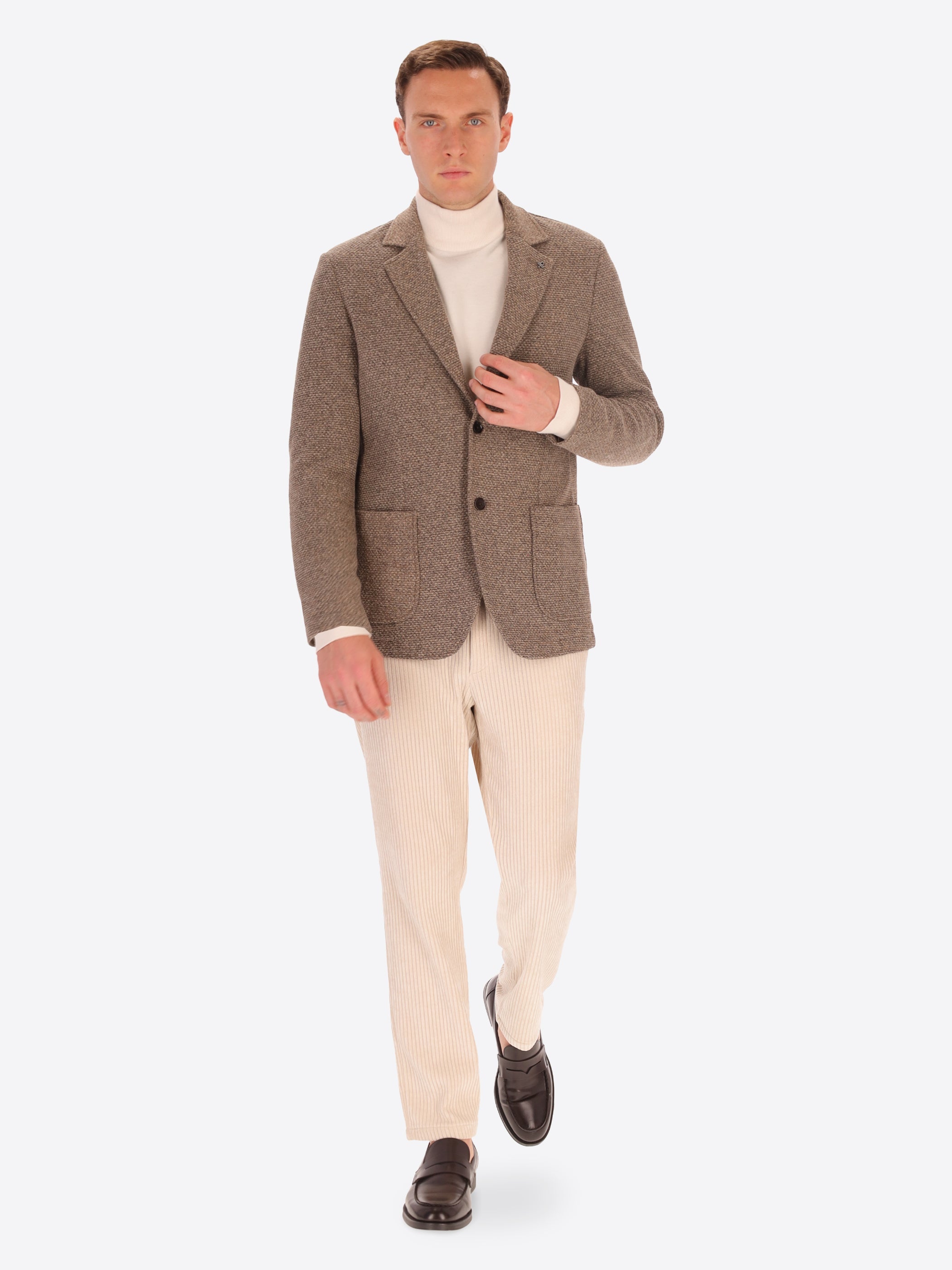 Pad Textured Jacket Cacha