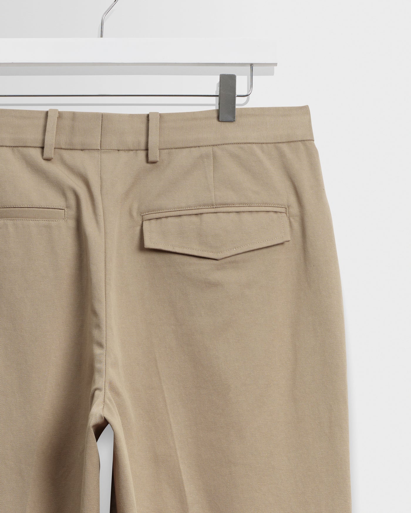 Aubyn Trouser in Cotton Tencel Twill Beige