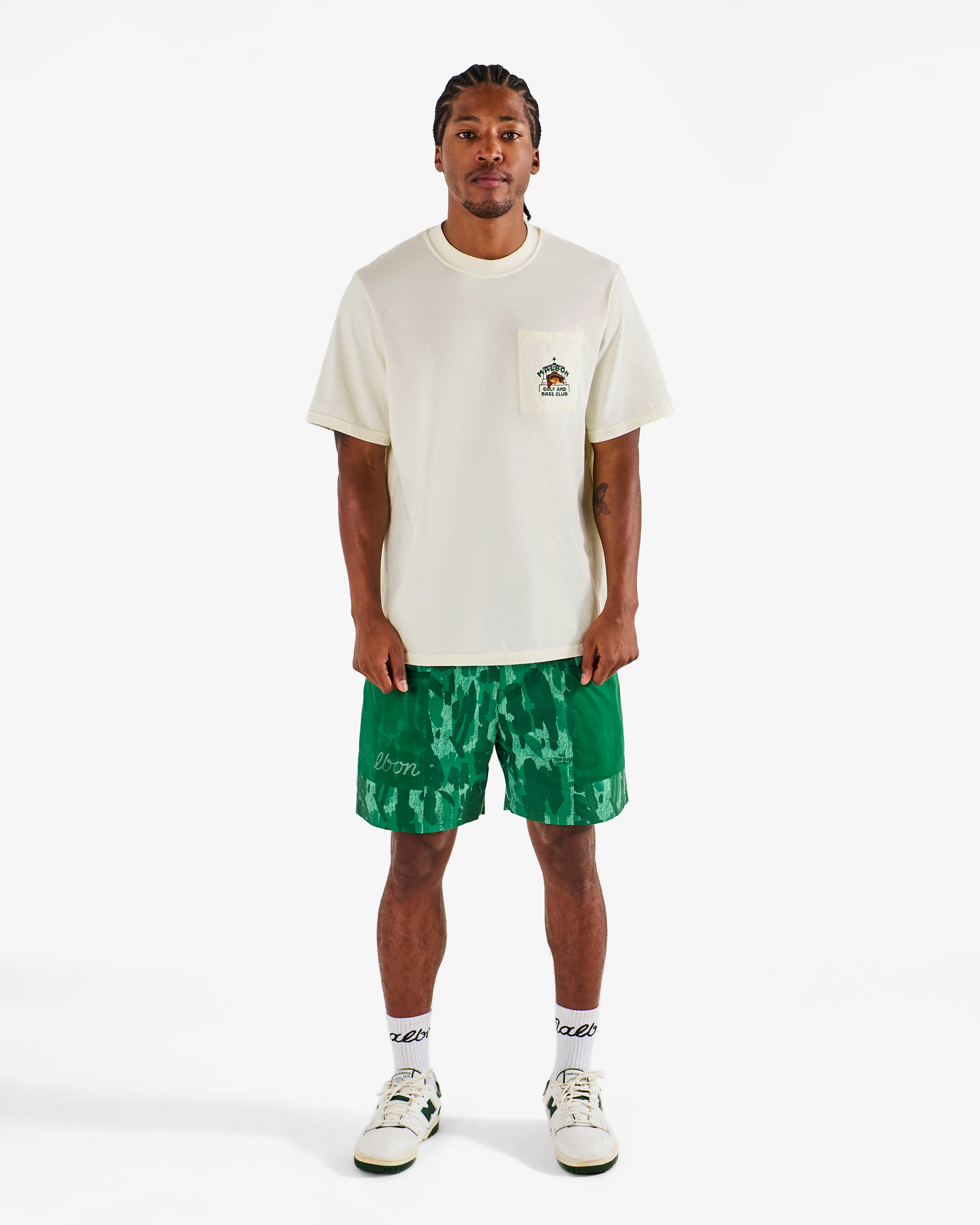 Vista Bass Club Tee Ivory