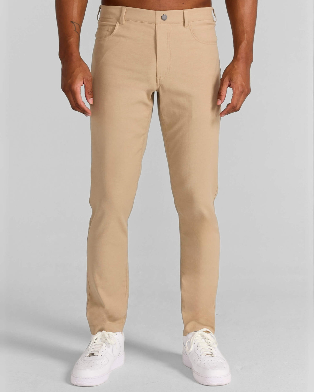 Calvin Chino Pull-On Trouser Bark