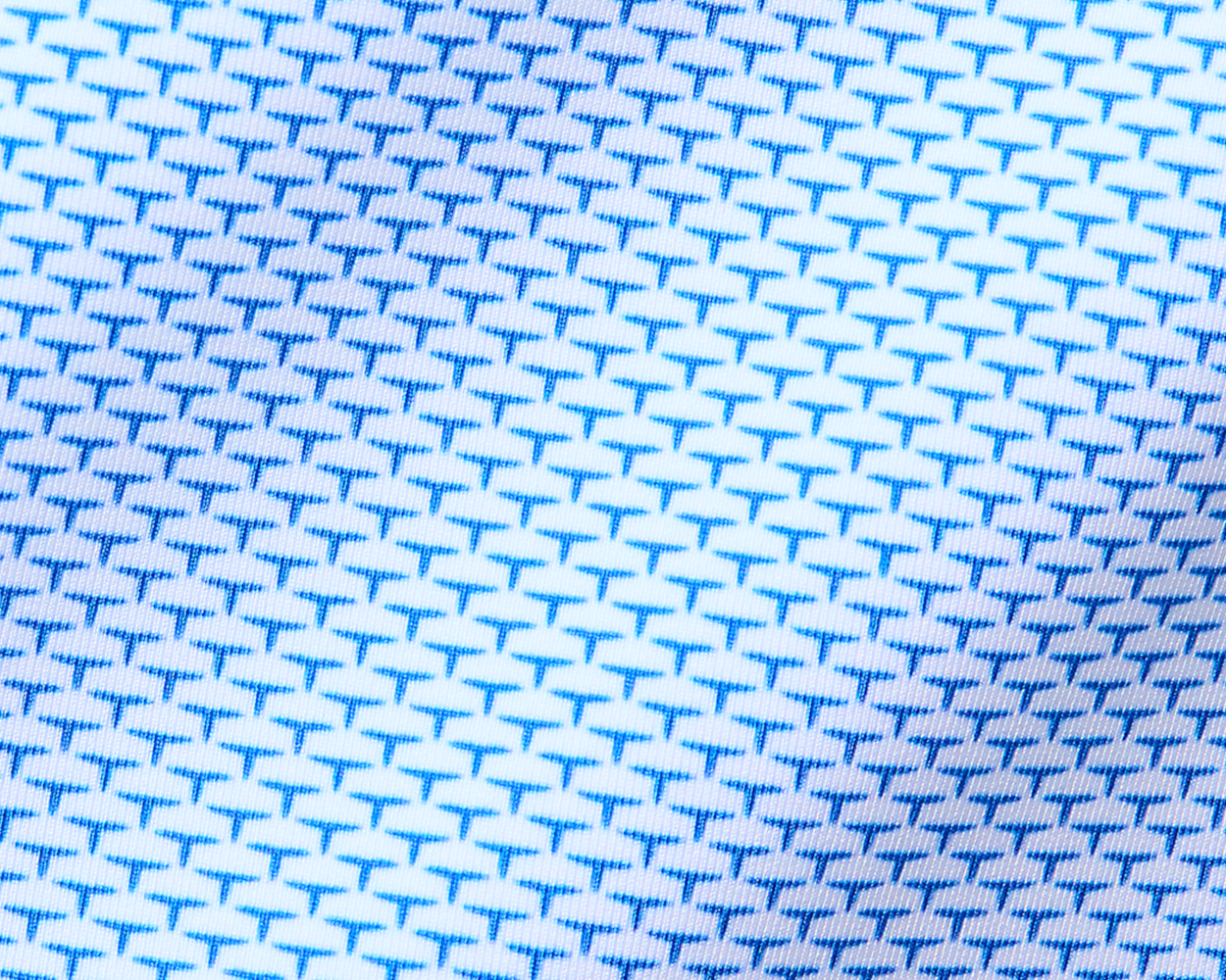 Armfield Print Performance Jersey Knit Polo Marlin Blue