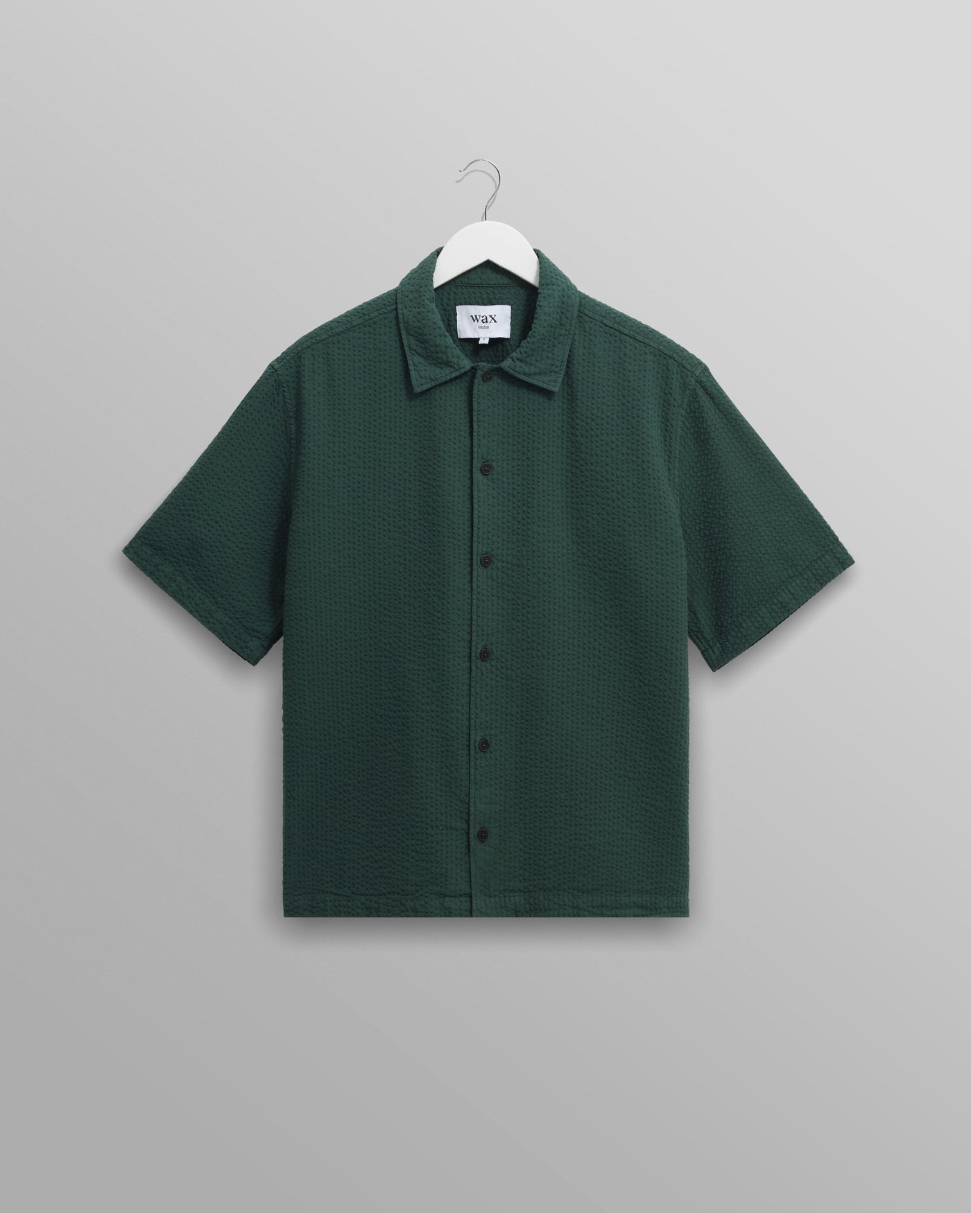 Keats Short Sleeve Shirt Forest Green