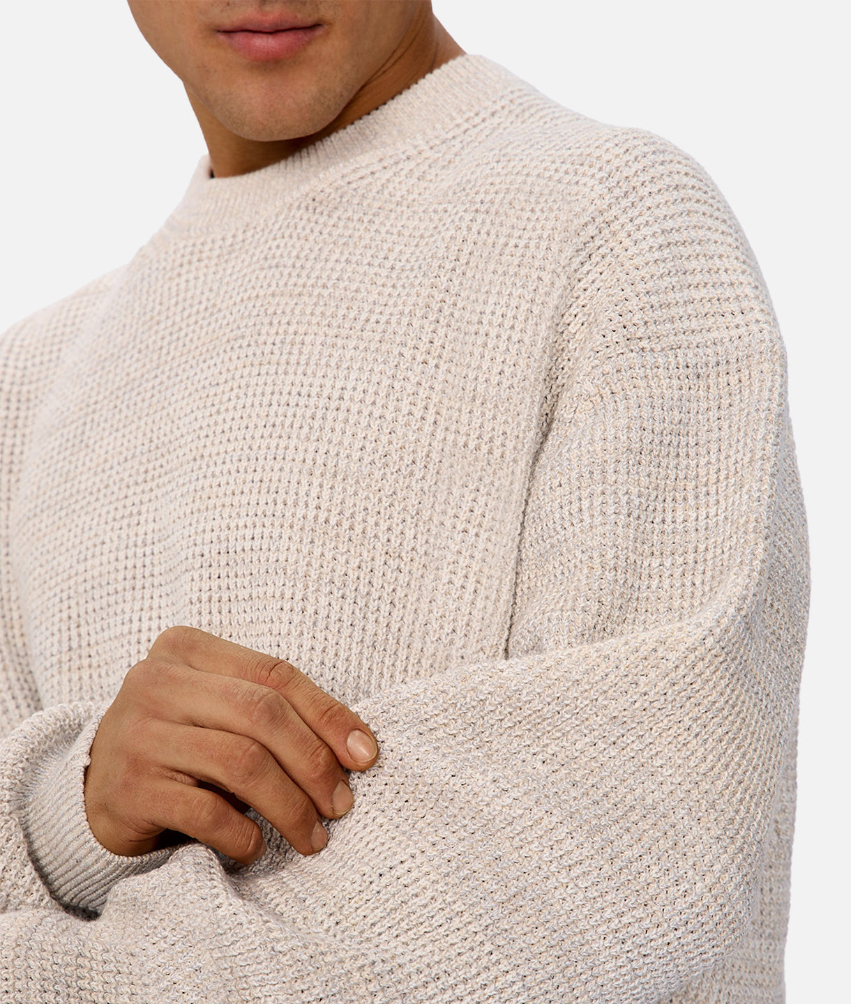 The Greenwood Knit Stone/Wheat Marl